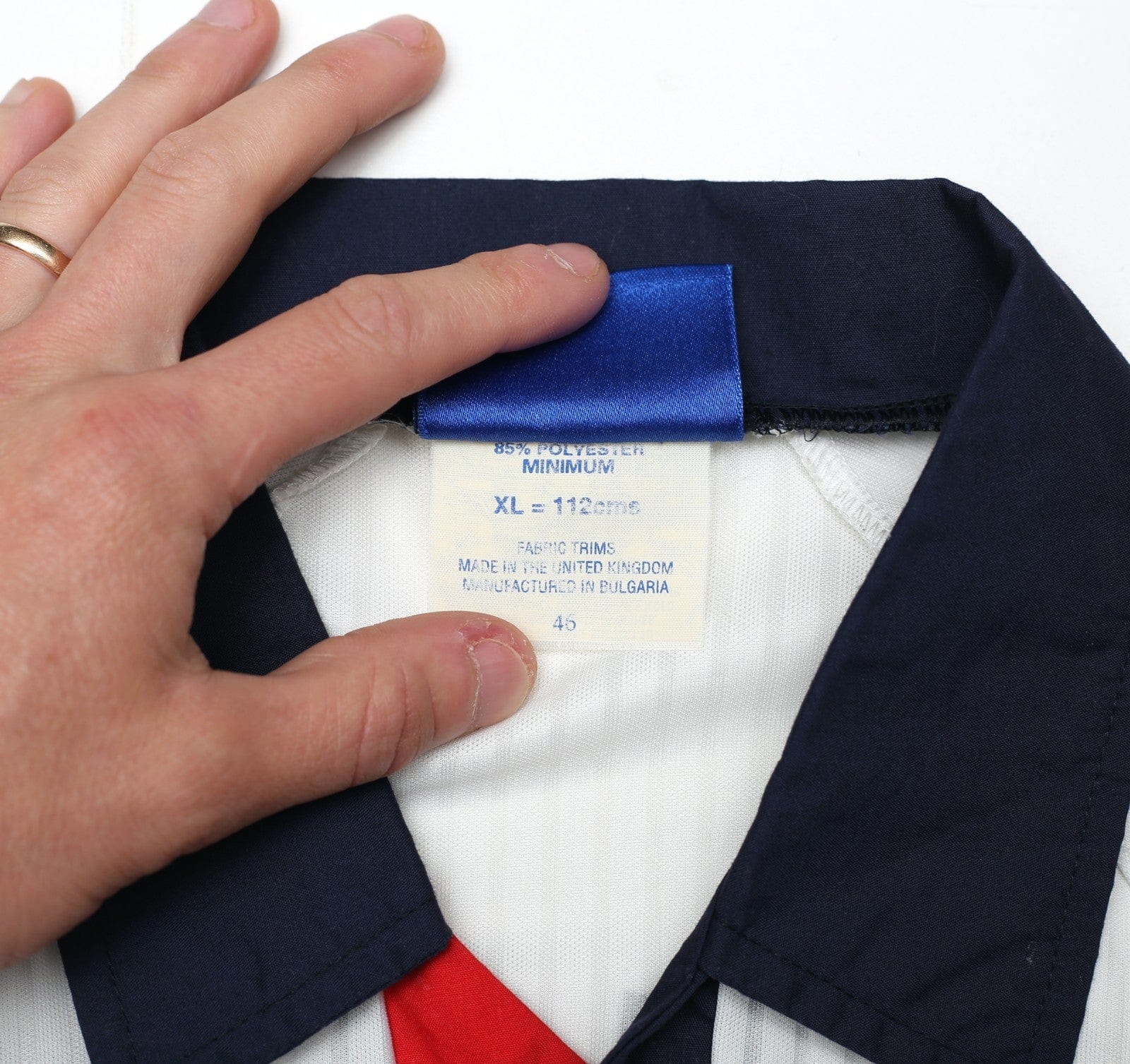 1997/99 OWEN #20 England Vintage Umbro Home Football Shirt (L/XL) France WC 98