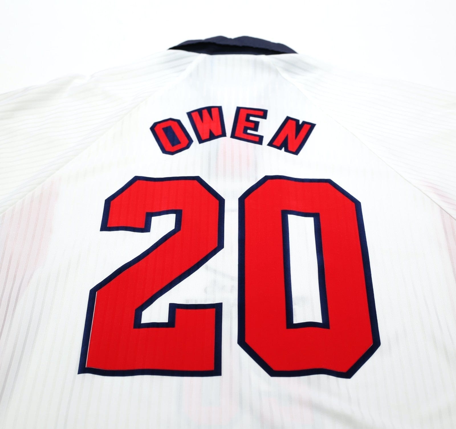 1997/99 OWEN #20 England Vintage Umbro Home Football Shirt (L/XL) France WC 98