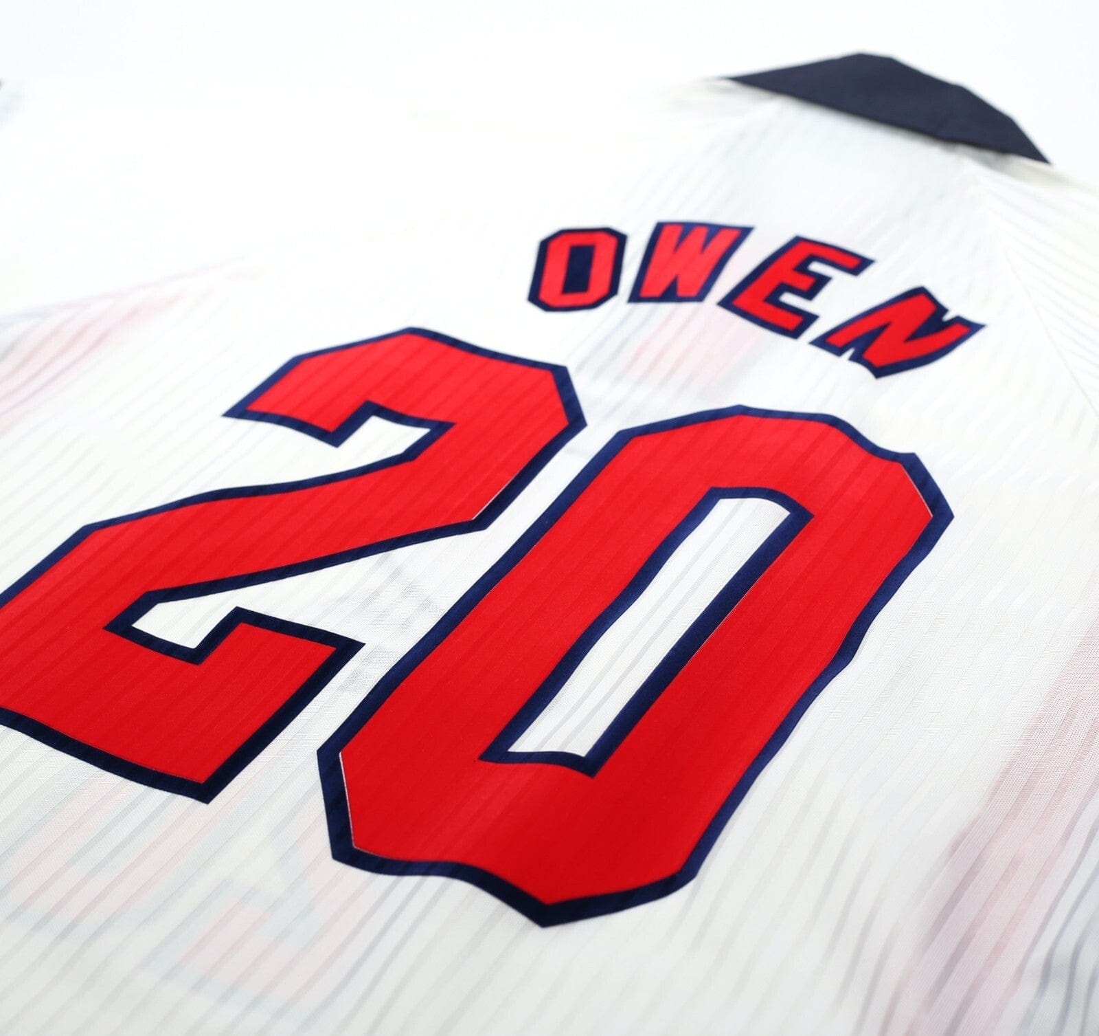 1997/99 OWEN #20 England Vintage Umbro Home Football Shirt (M/L) France WC 98