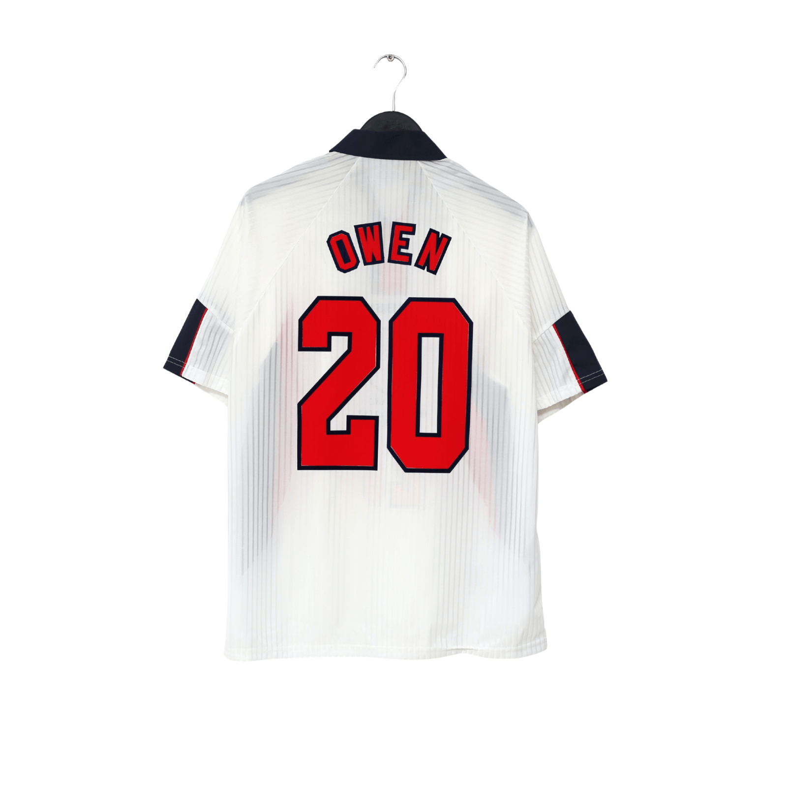 1997/99 OWEN #20 England Vintage Umbro Home Football Shirt (M/L) France WC 98