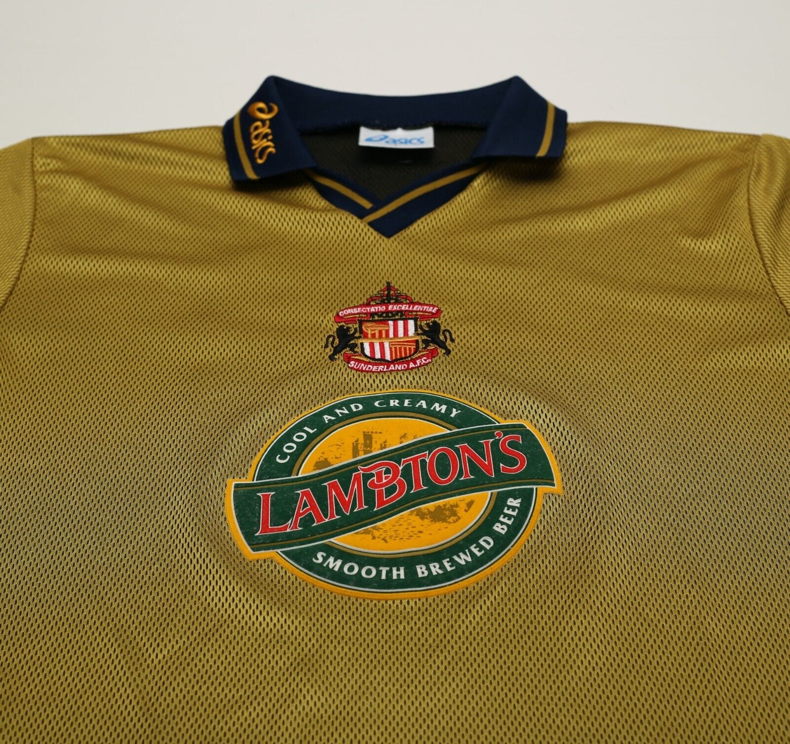 1997/99 PHILLIPS #10 Sunderland Vintage Asics Away Football Shirt (L)