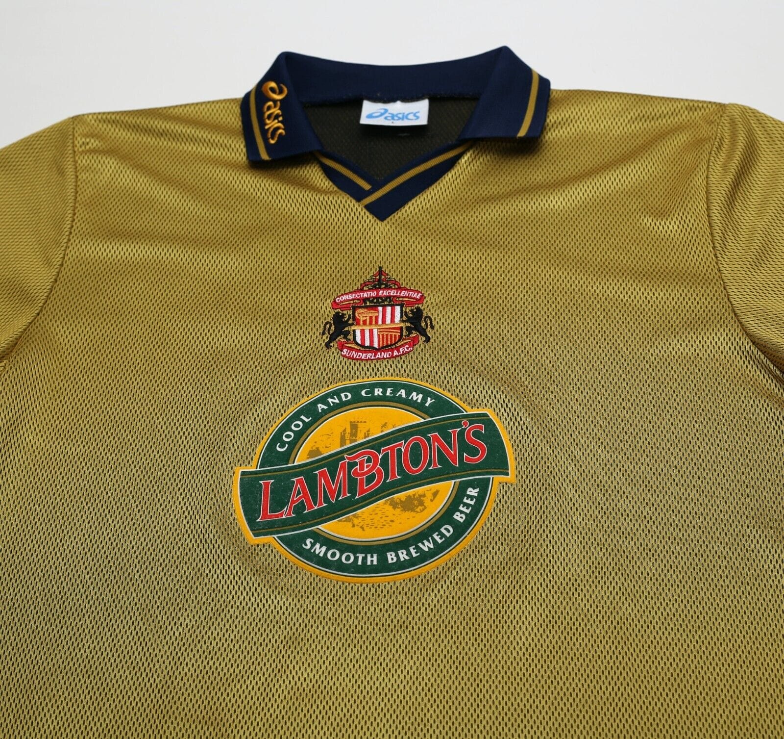 1997/99 PHILLIPS #10 Sunderland Vintage Asics Away Football Shirt (L)