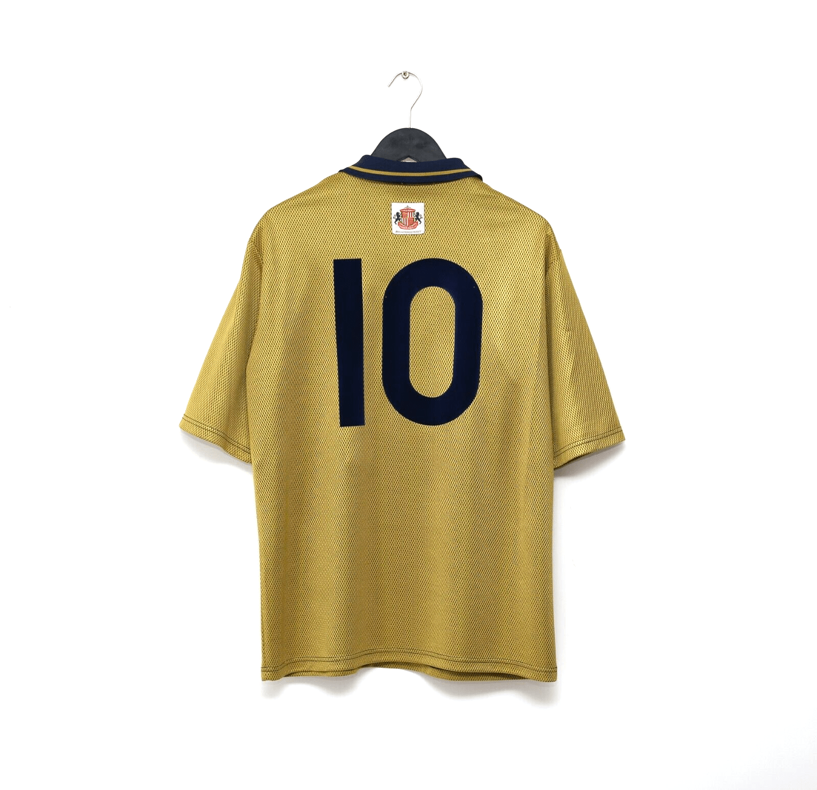 1997/99 PHILLIPS #10 Sunderland Vintage Asics Away Football Shirt (L)