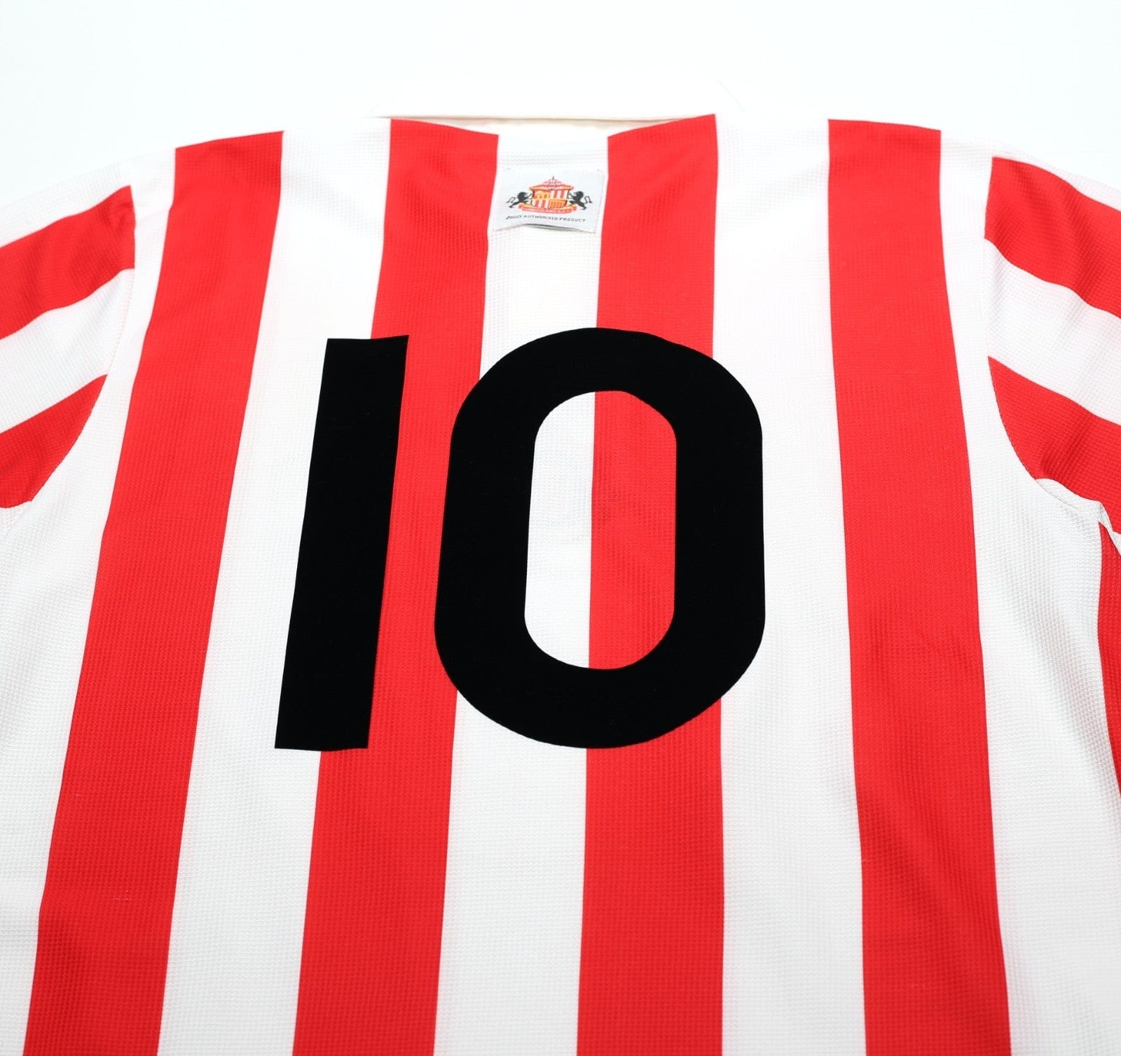 1997/99 PHILLIPS #10 Sunderland Vintage Asics Home Football Shirt (L/XL)