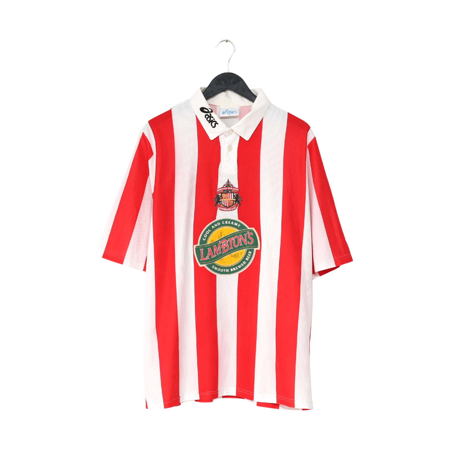 1997/99 PHILLIPS #10 Sunderland Vintage Asics Home Football Shirt (L/XL)