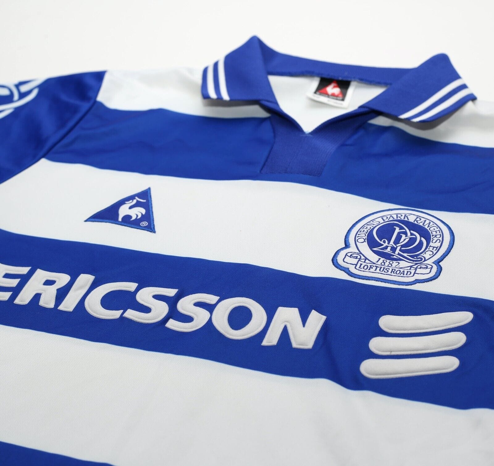 1997/99 QPR Vintage le coq sportif Home Football Shirt Jersey (M) 38/40