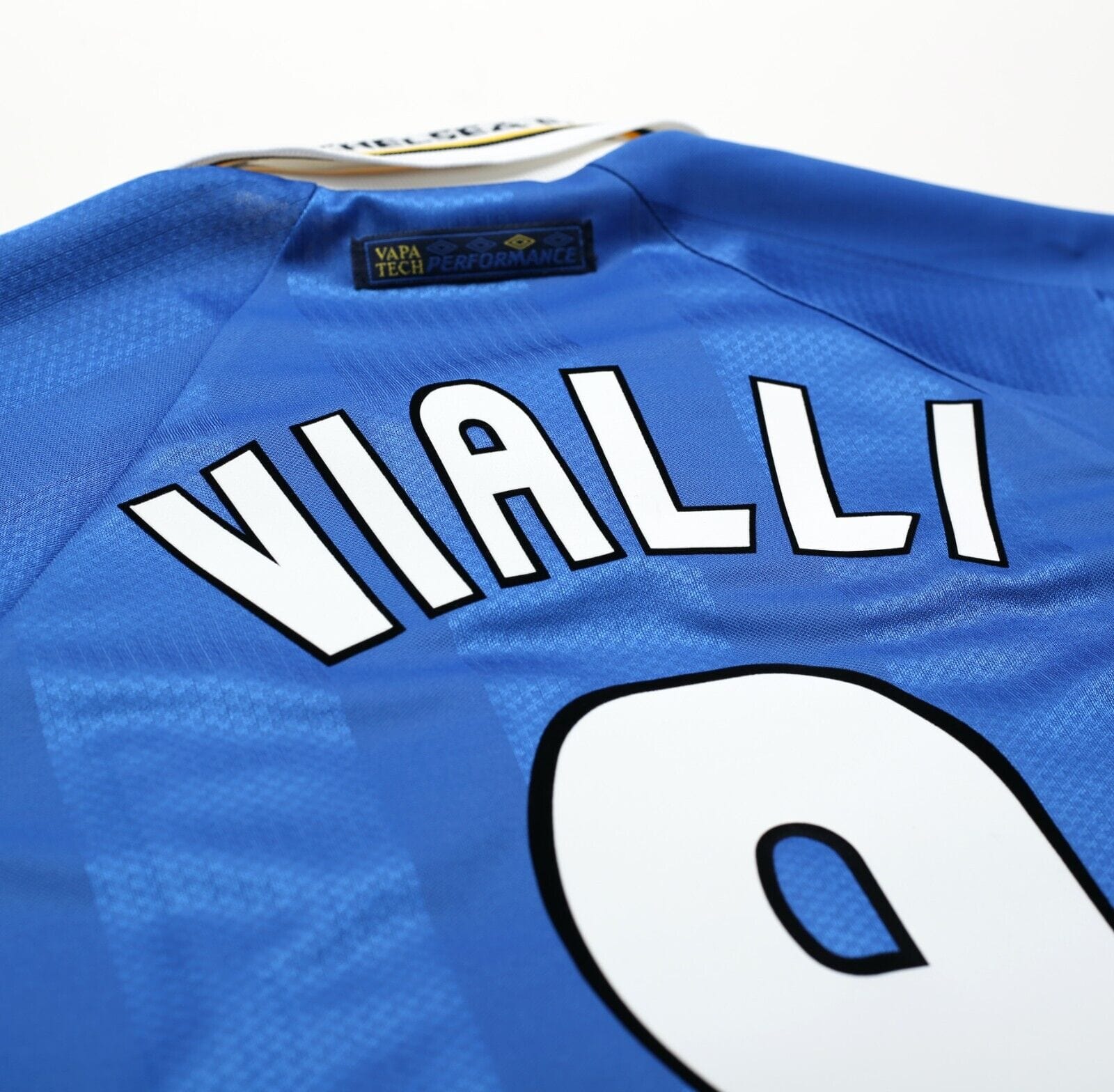 1997/99 VIALLI #9 Chelsea Vintage Umbro CUP WINNERS CUP FINAL Football Shirt XL