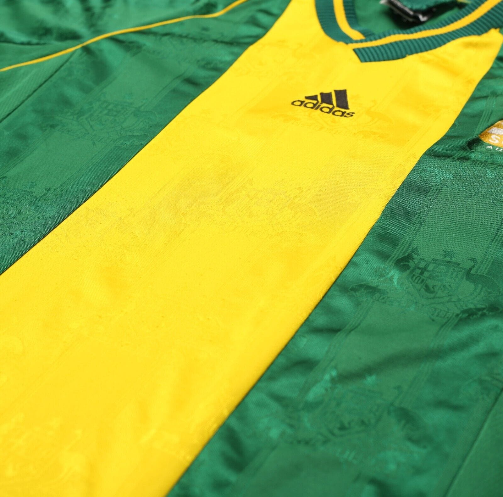 1998/00 AUSTRALIA Vintage adidas Home Football Shirt Jersey (L)