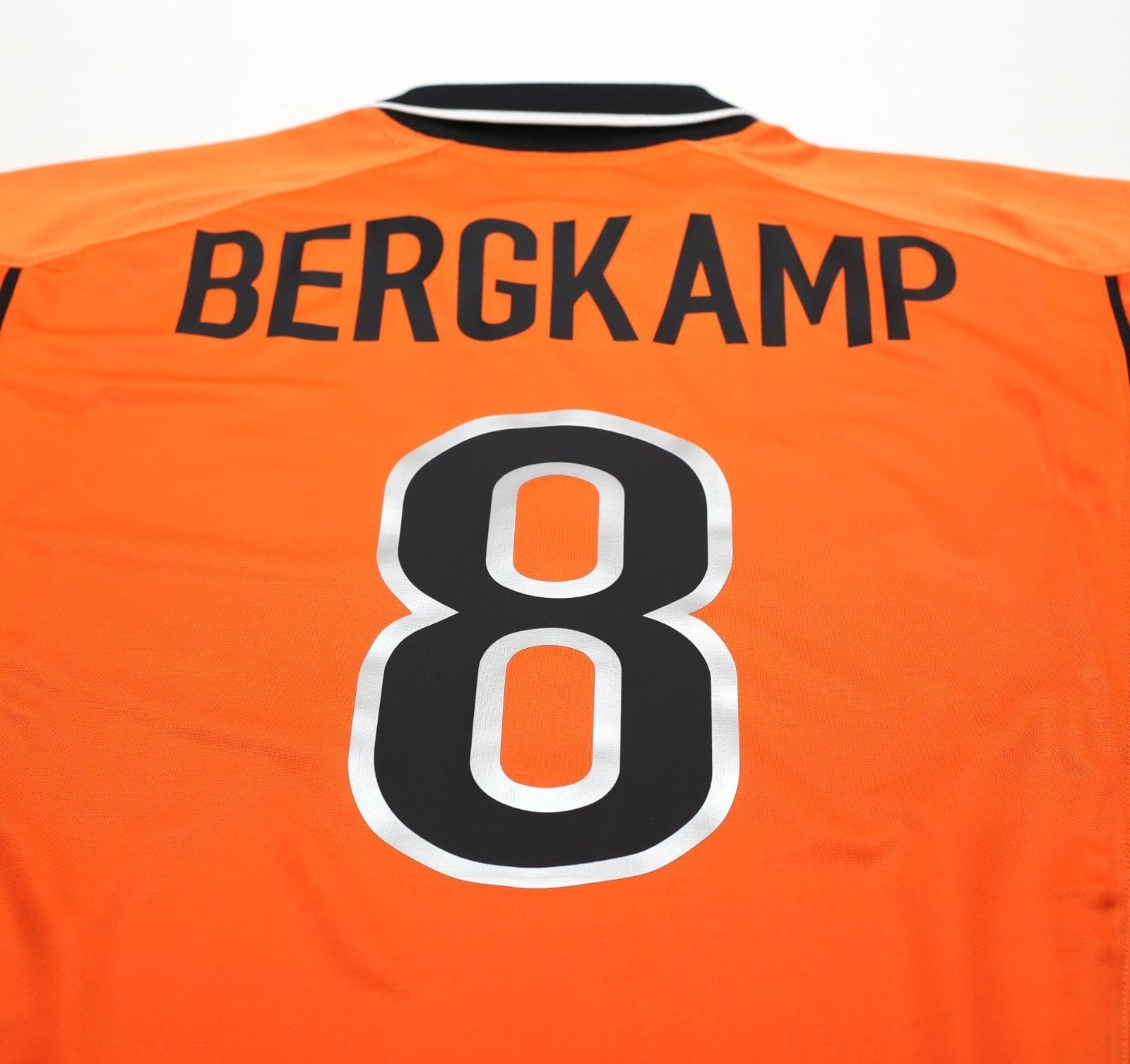 1998/00 BERGKAMP #8 Holland Vintage Nike Home Football Shirt (L) Netherlands