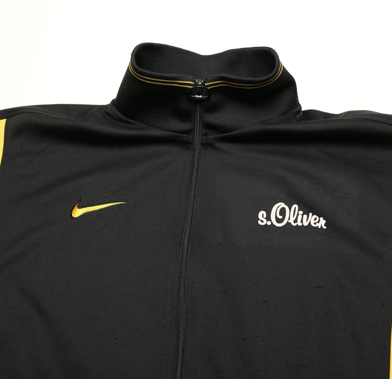 1998/00 BORUSSIA DORTMUND Vintage Retro Nike Football Hoodie (L)