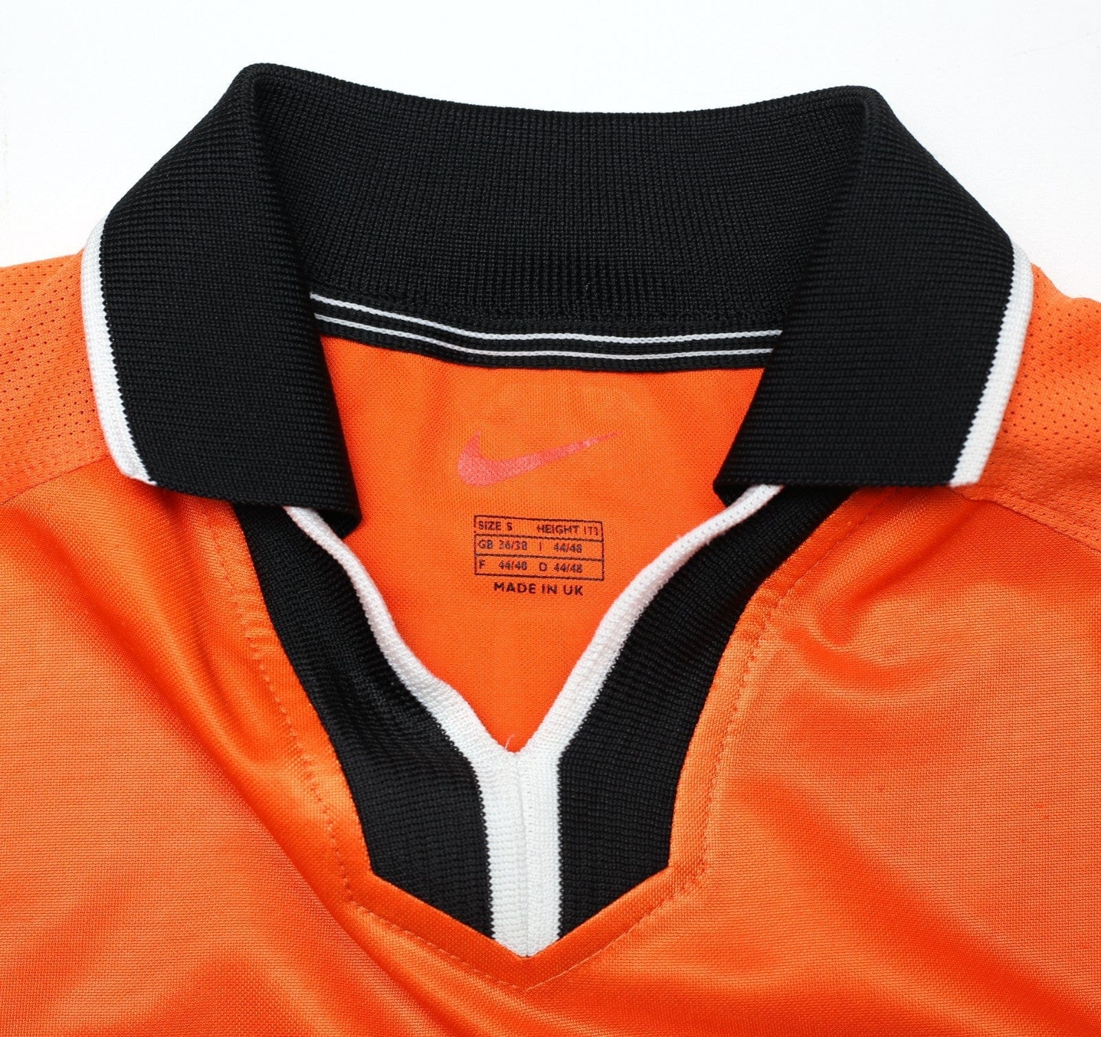 1998/00 DAVIDS #16 Holland Vintage Nike Home Football Shirt (S) Netherlands