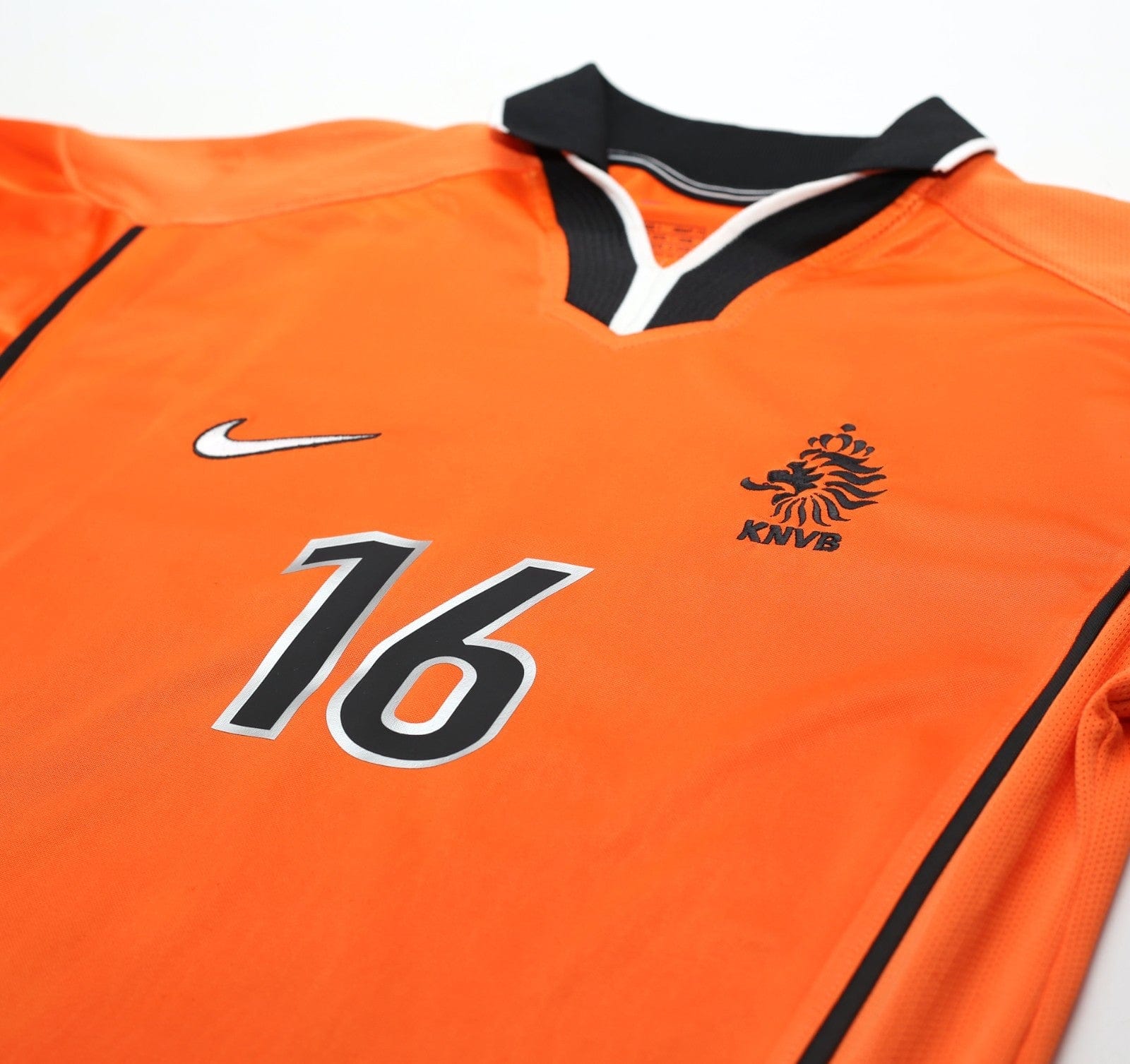 1998/00 DAVIDS #16 Holland Vintage Nike Home Football Shirt (S) Netherlands