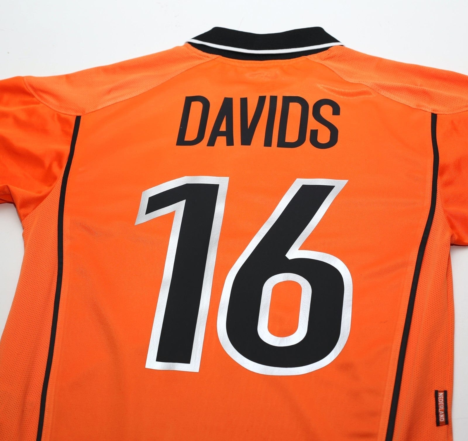 1998/00 DAVIDS #16 Holland Vintage Nike Home Football Shirt (S) Netherlands
