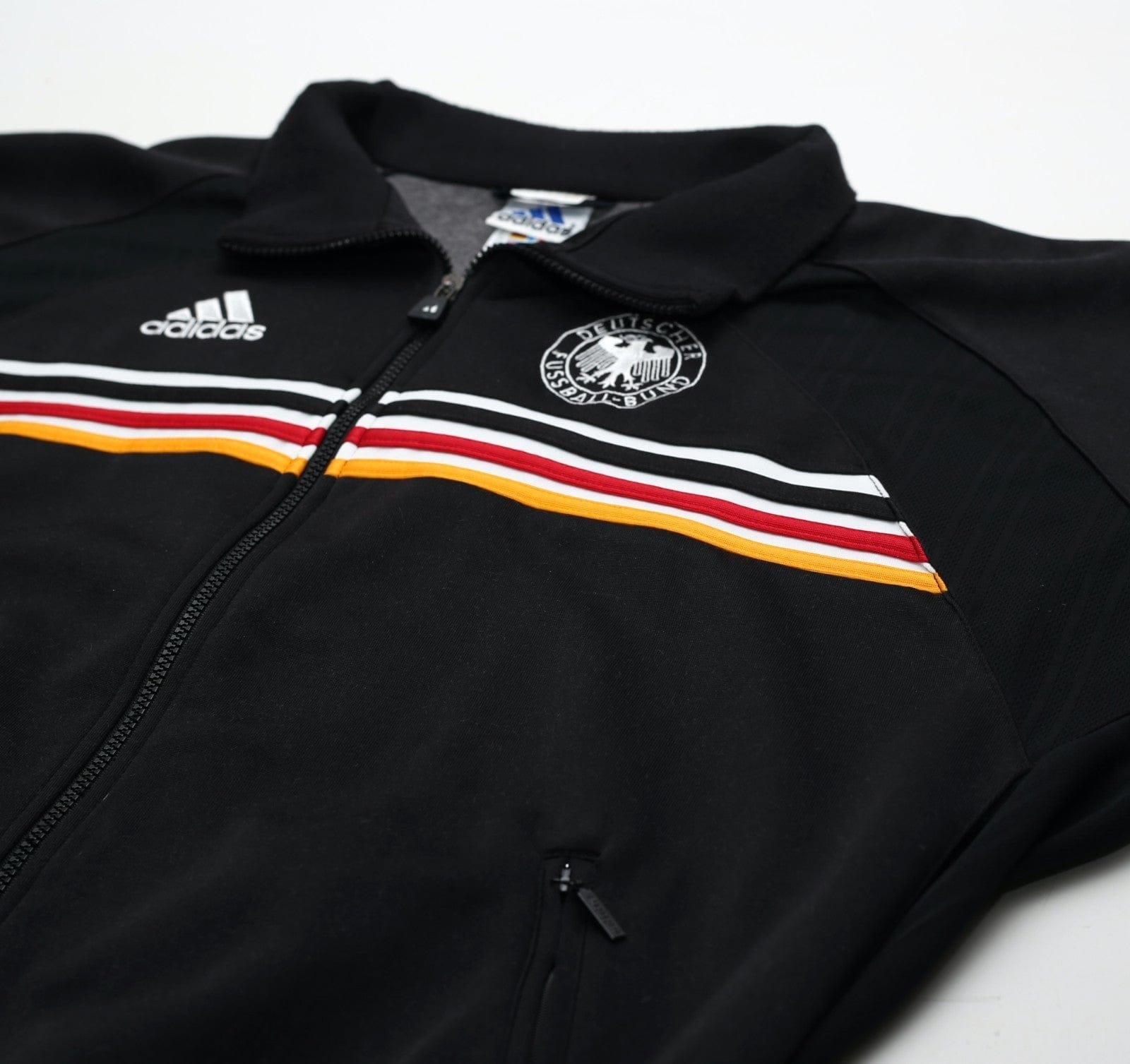 1998/00 GERMANY Vintage adidas Football Track Top Jacket (XL) 46/48 World Cup 98