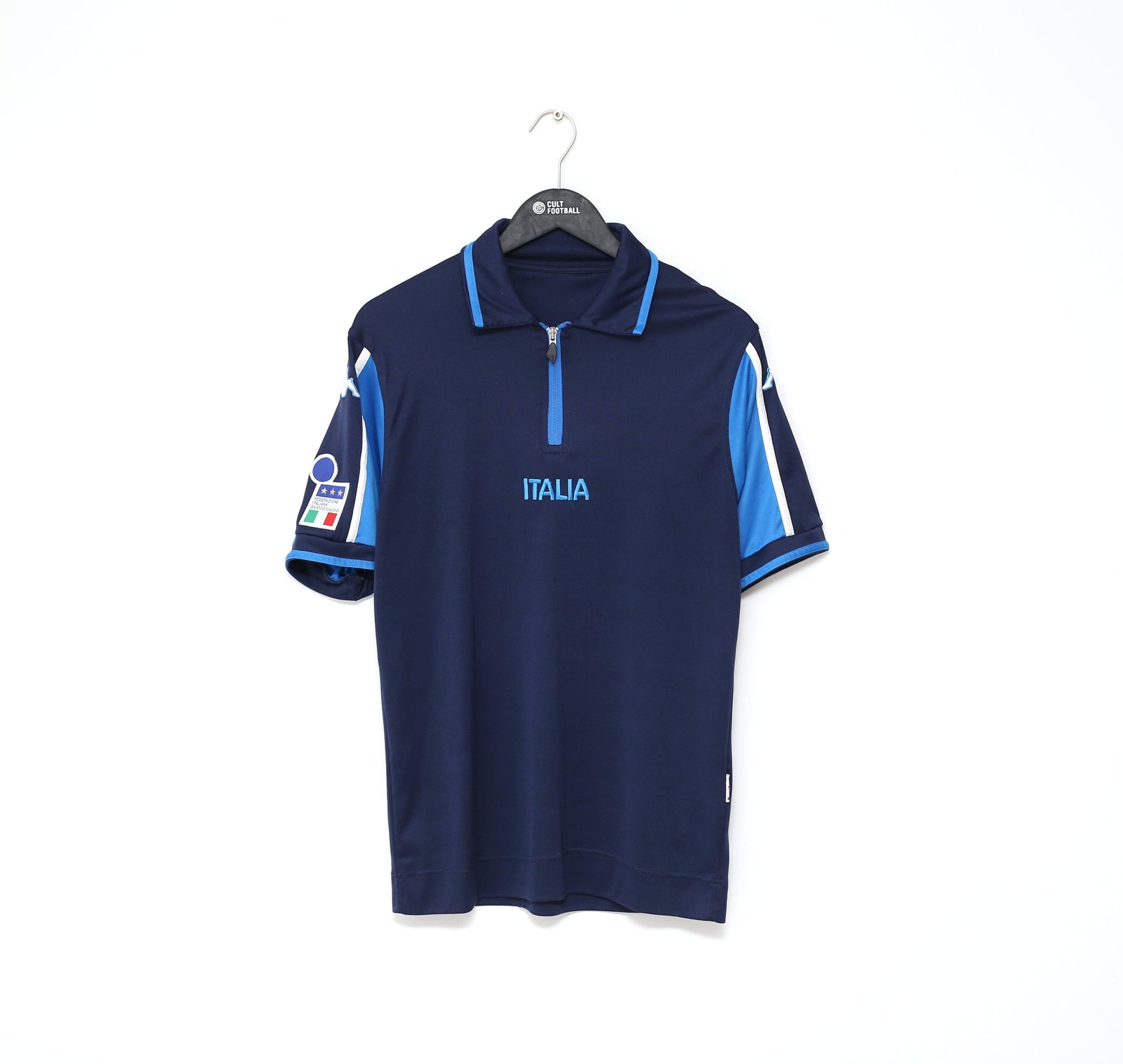 1998/00 ITALY Vintage Kappa Football Polo Shirt (M/L) Maldini Totti Del Piero