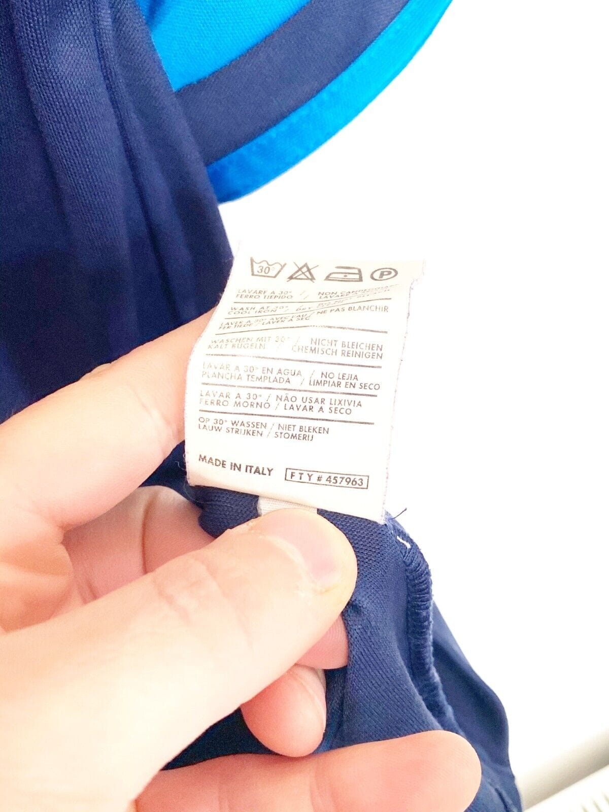 1998/00 ITALY Vintage Kappa Football Polo Shirt (M/L) Maldini Totti Del Piero