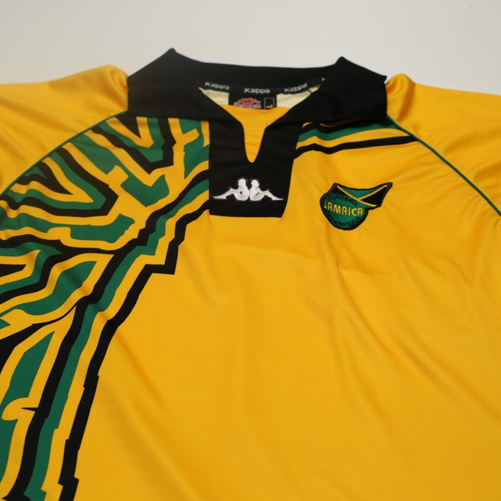 1998/00 Jamaica Vintage Kappa Home Football Shirt Jersey (L) World Cup 98
