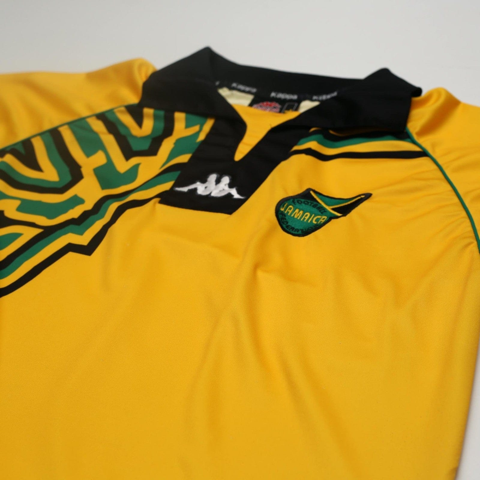 1998/00 Jamaica Vintage Kappa Home Football Shirt Jersey (L) World Cup 98