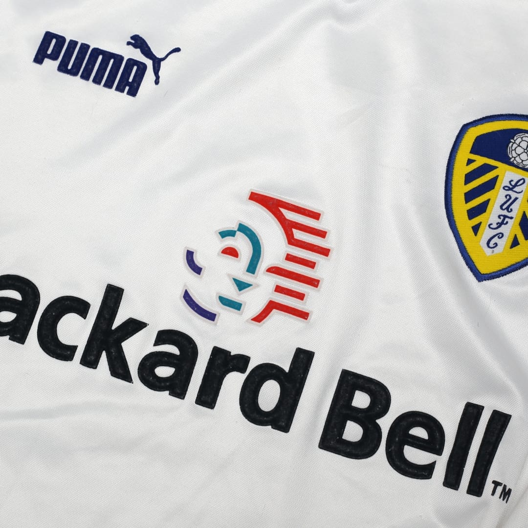 1998/00 Leeds United Vintage Puma Home Football Shirt (L)