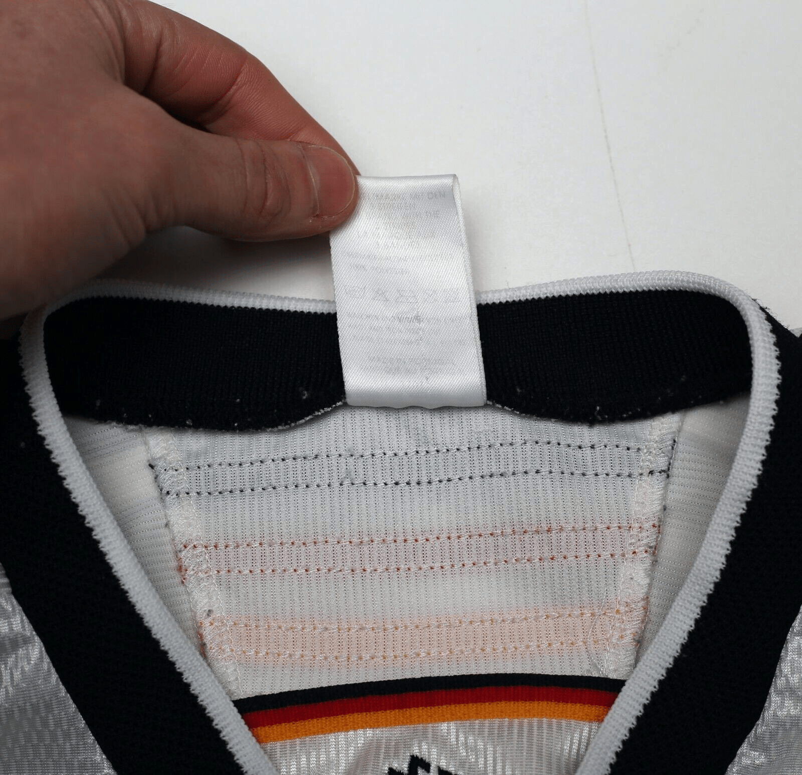 1998/00 MATTHAUS #8 Germany Vintage adidas Home Football Shirt (L) WC 98