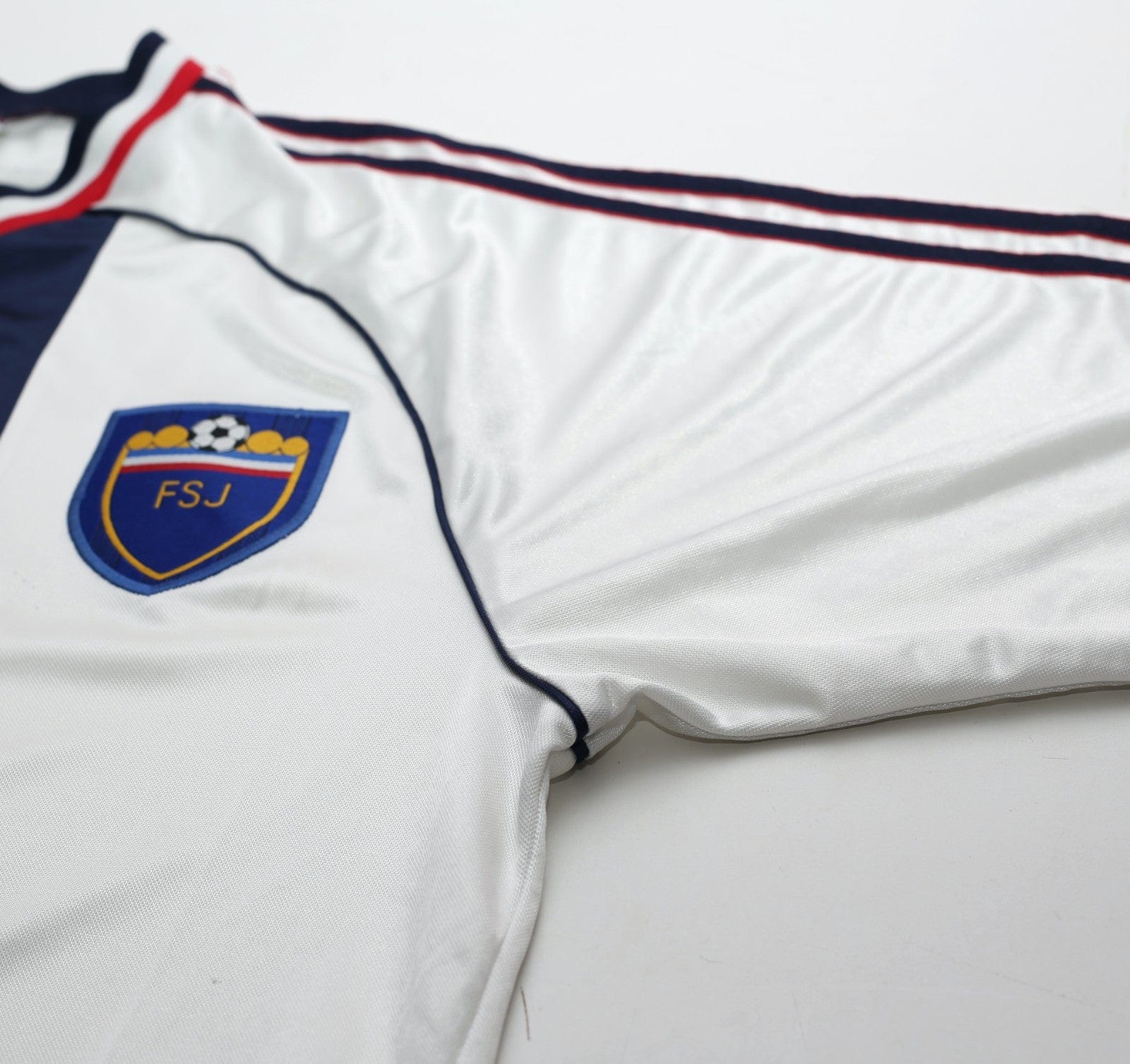 1998/00 MIJATOVIC #9 Yugoslavia Vintage adidas Away Football Shirt (L) WC 98