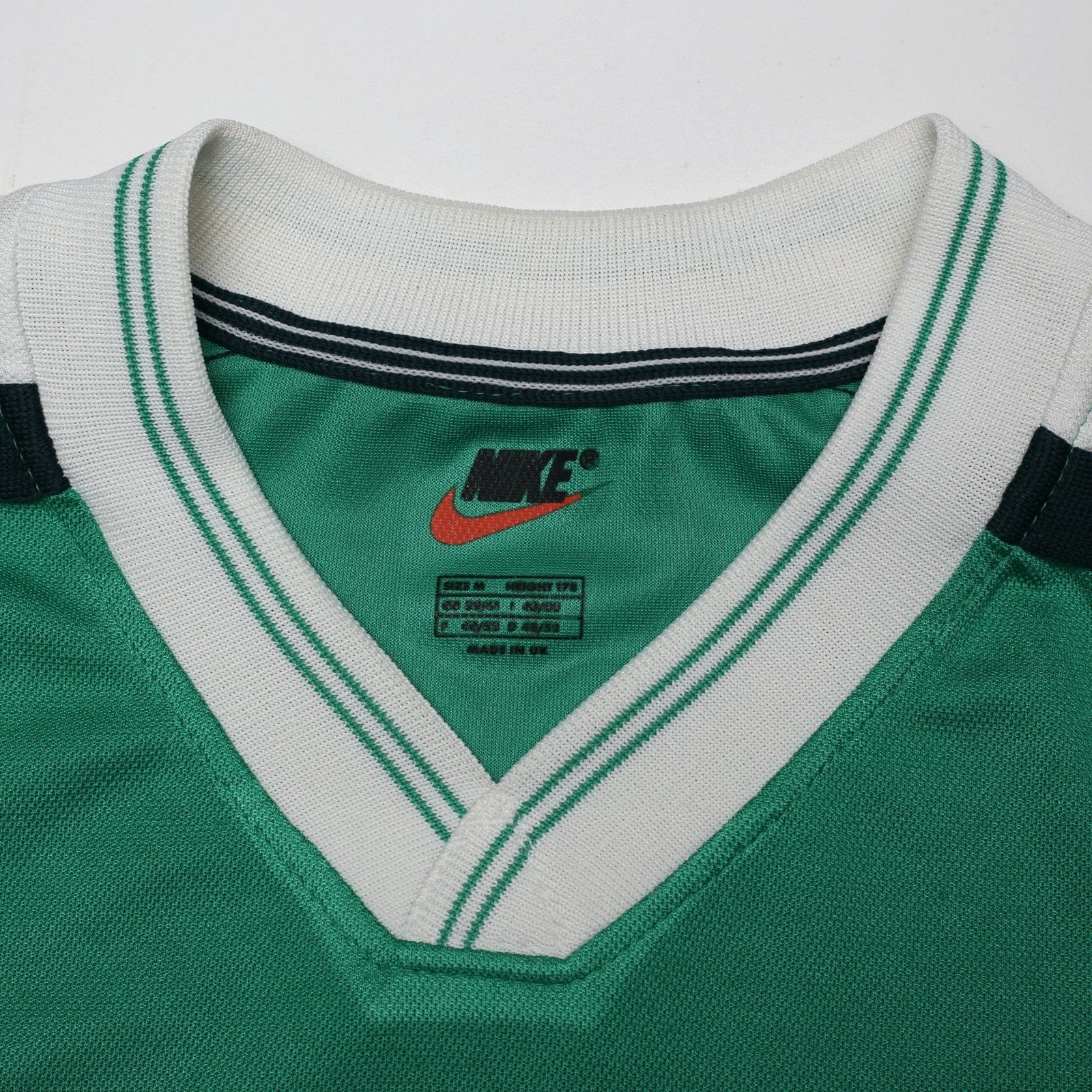 1998/00 Okocha #10 Nigeria Vintage Nike Football Shirt (M) World Cup 98