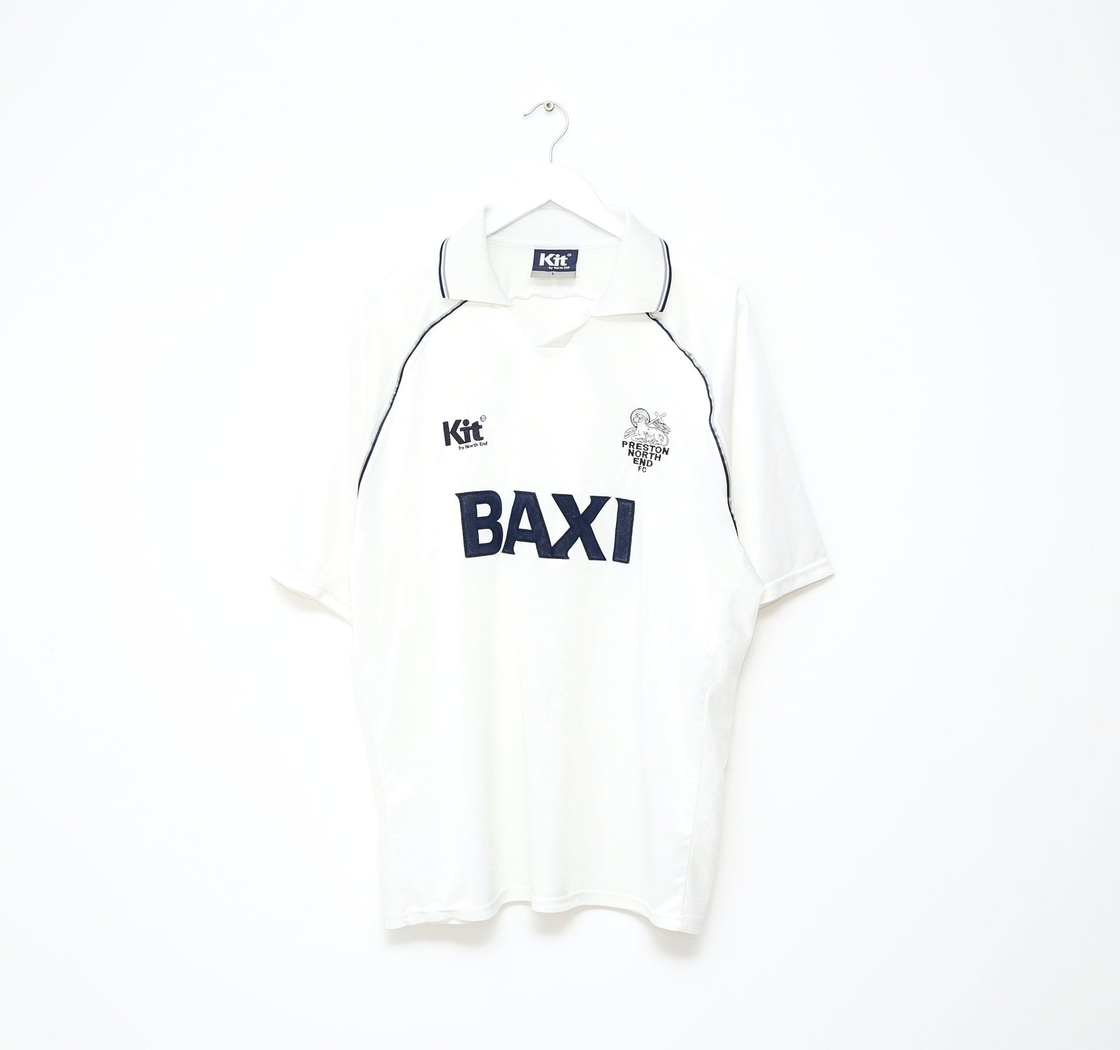1998/00 PRESTON NORTH END Vintage Kit By North End Football Shirt (L)