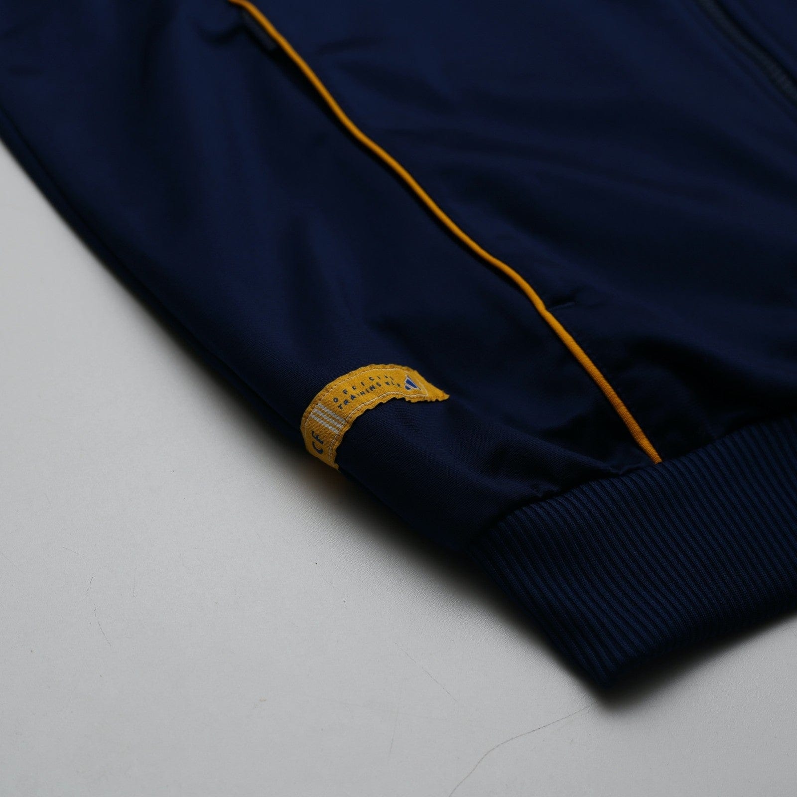 1998/00 Real Madrid Retro adidas Football Track Top Jacket (M)