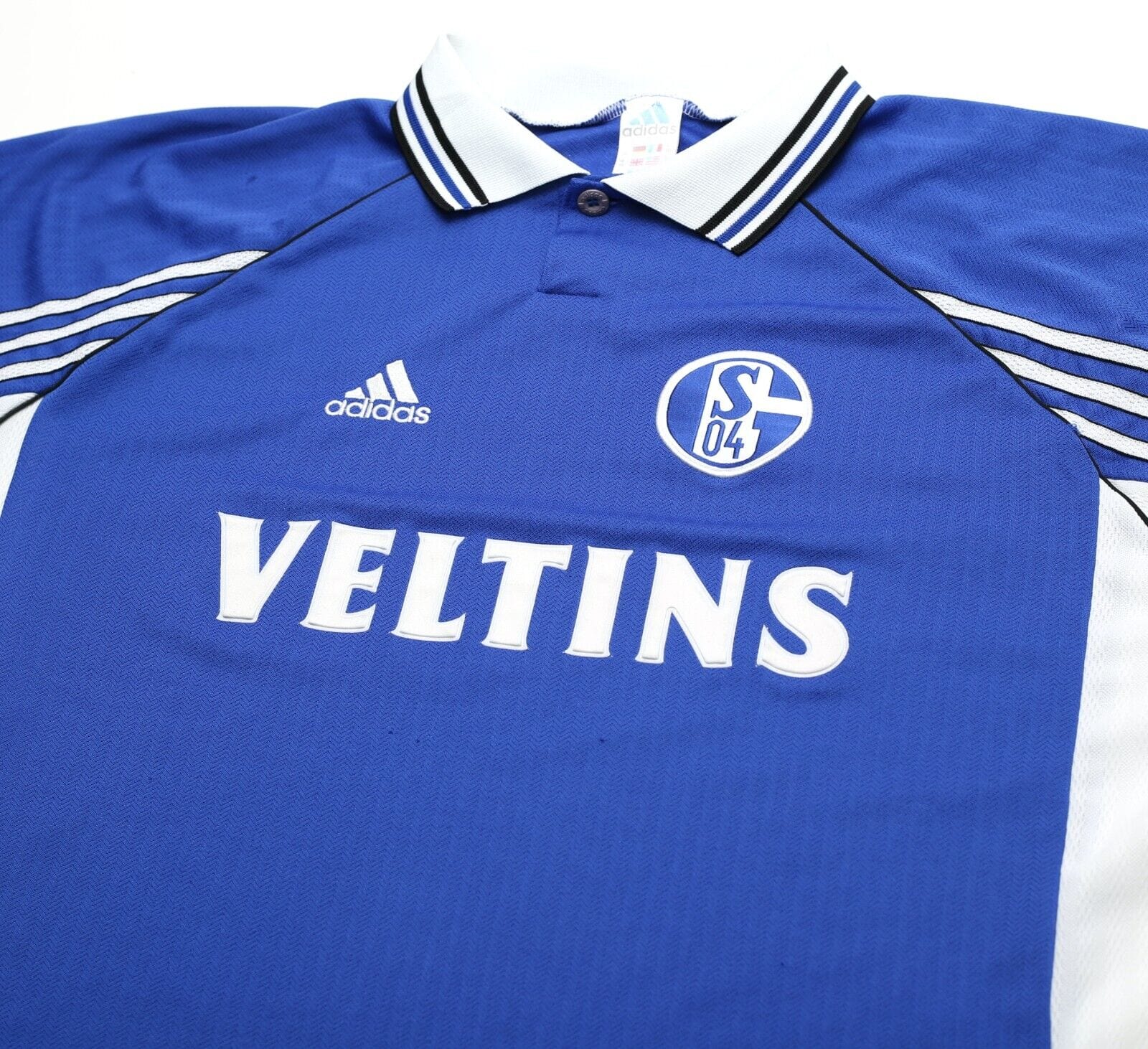 1998/00 SCHALKE 04 Vintage adidas Home Football Shirt Jersey (XXL)