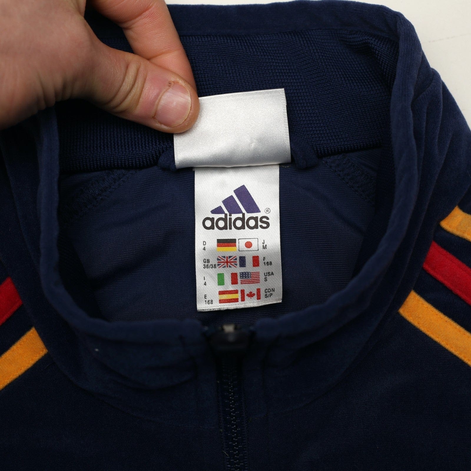 1998/00 Spain Vintage adidas Football Track Top Jacket (M)