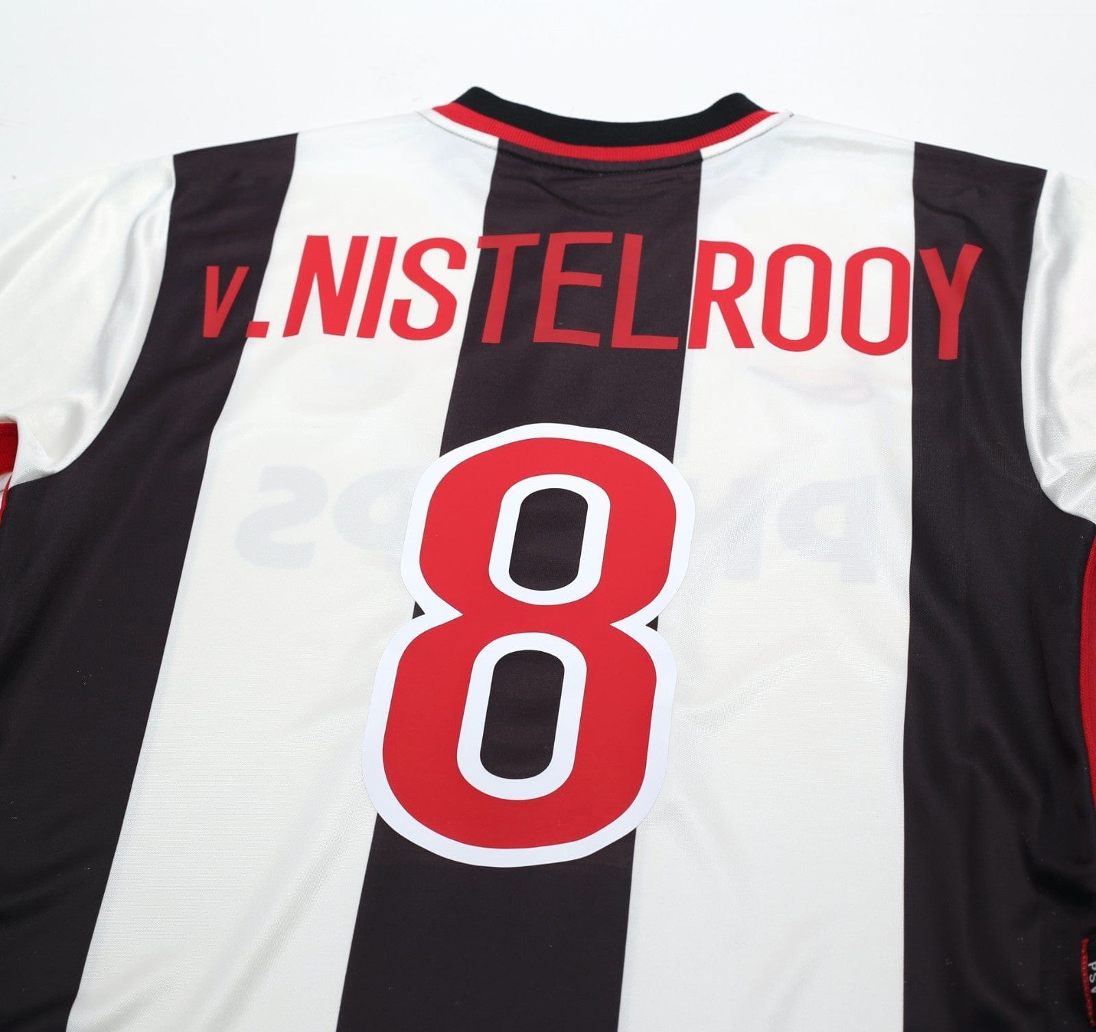 1998/00 VAN NISTELROOY #8 PSV Vintage Nike Away Football Shirt (M)