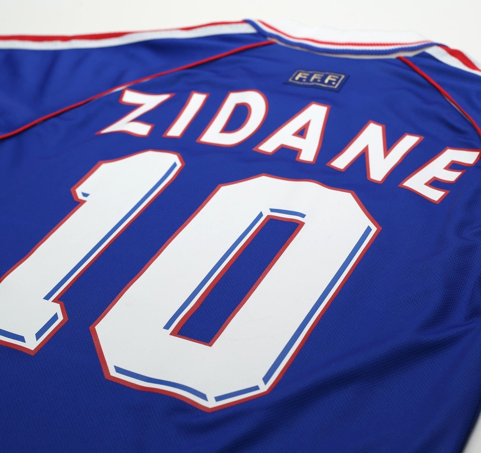 1998/00 ZIDANE #10 France Vintage adidas Home Football Shirt (S/M) World Cup 98