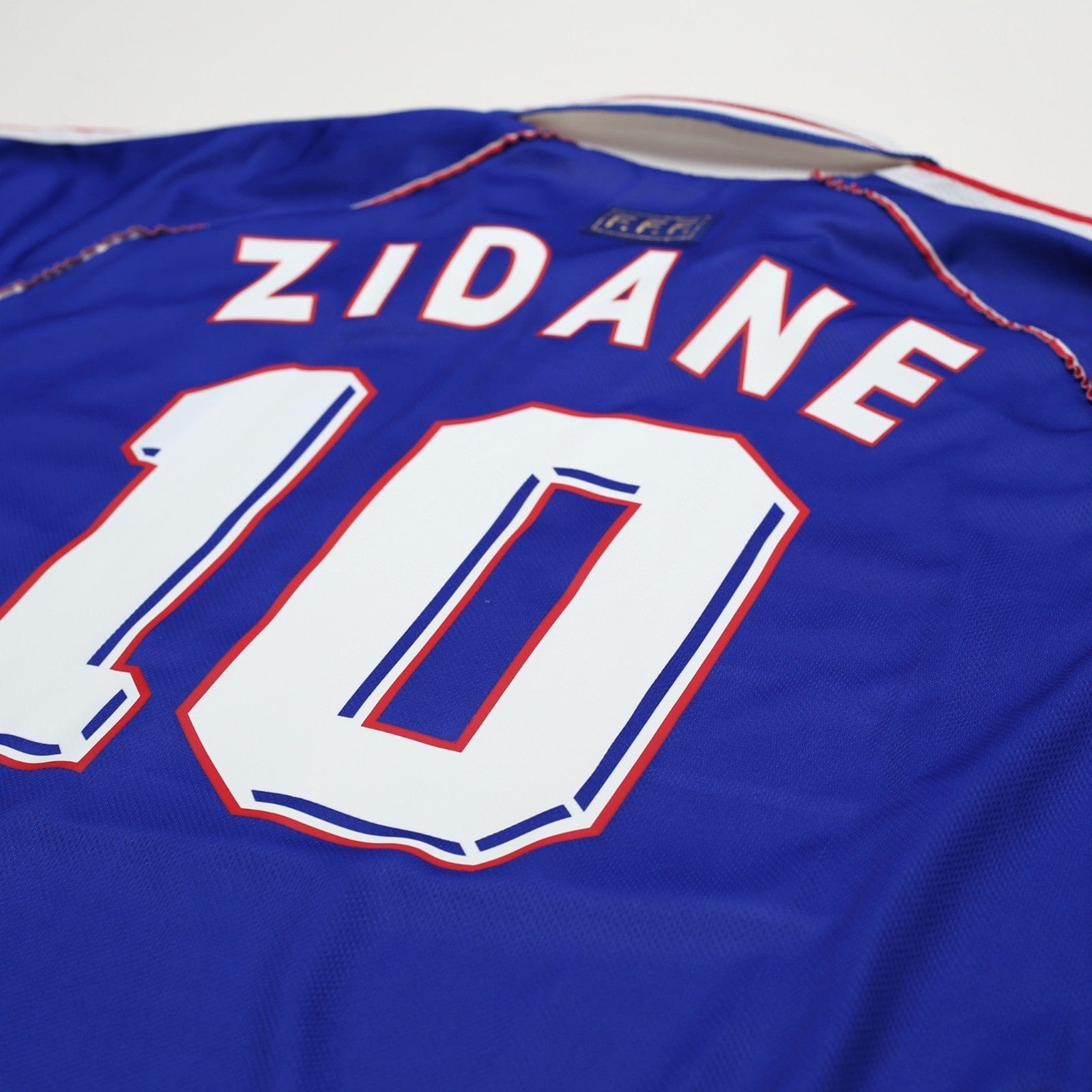 1998/00 Zidane #10 France Vintage adidas Home Football Shirt (XL) World Cup 98