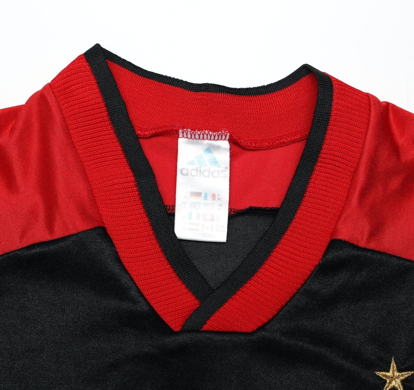1998/99 AC MILAN Vintage adidas Long Sleeve Football Training Shirt (XL)