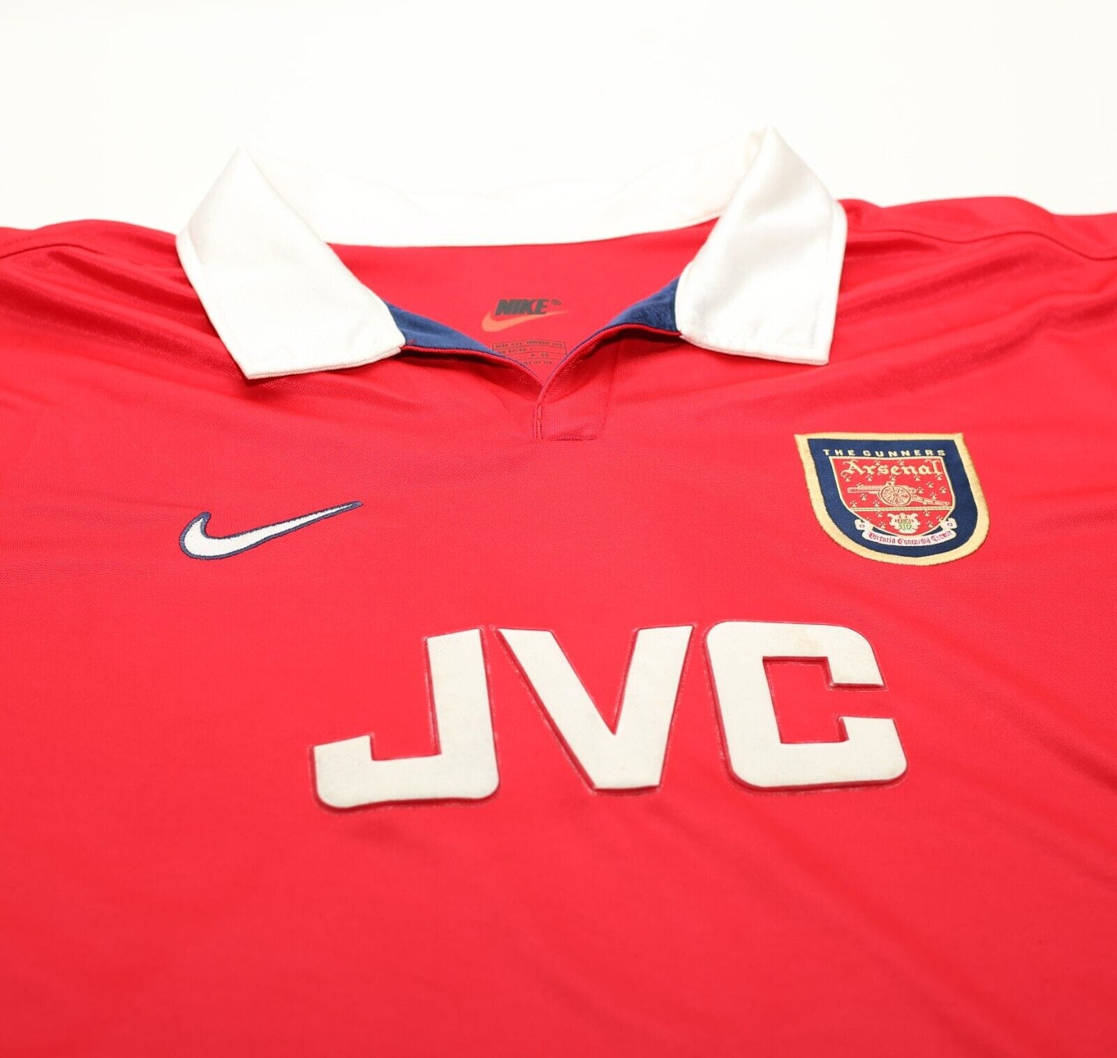 1998/99 ANELKA #9 Arsenal Vintage Nike Away Football Shirt Jersey (XXL)