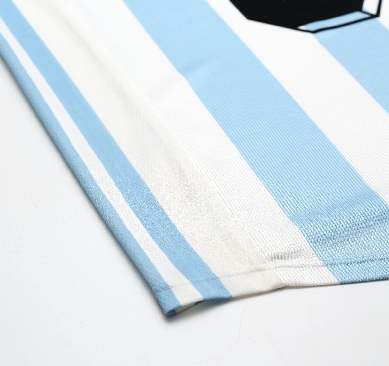 1998/99 BATISTUTA #9 Argentina Vintage adidas Home Football Shirt (M) WC 1998