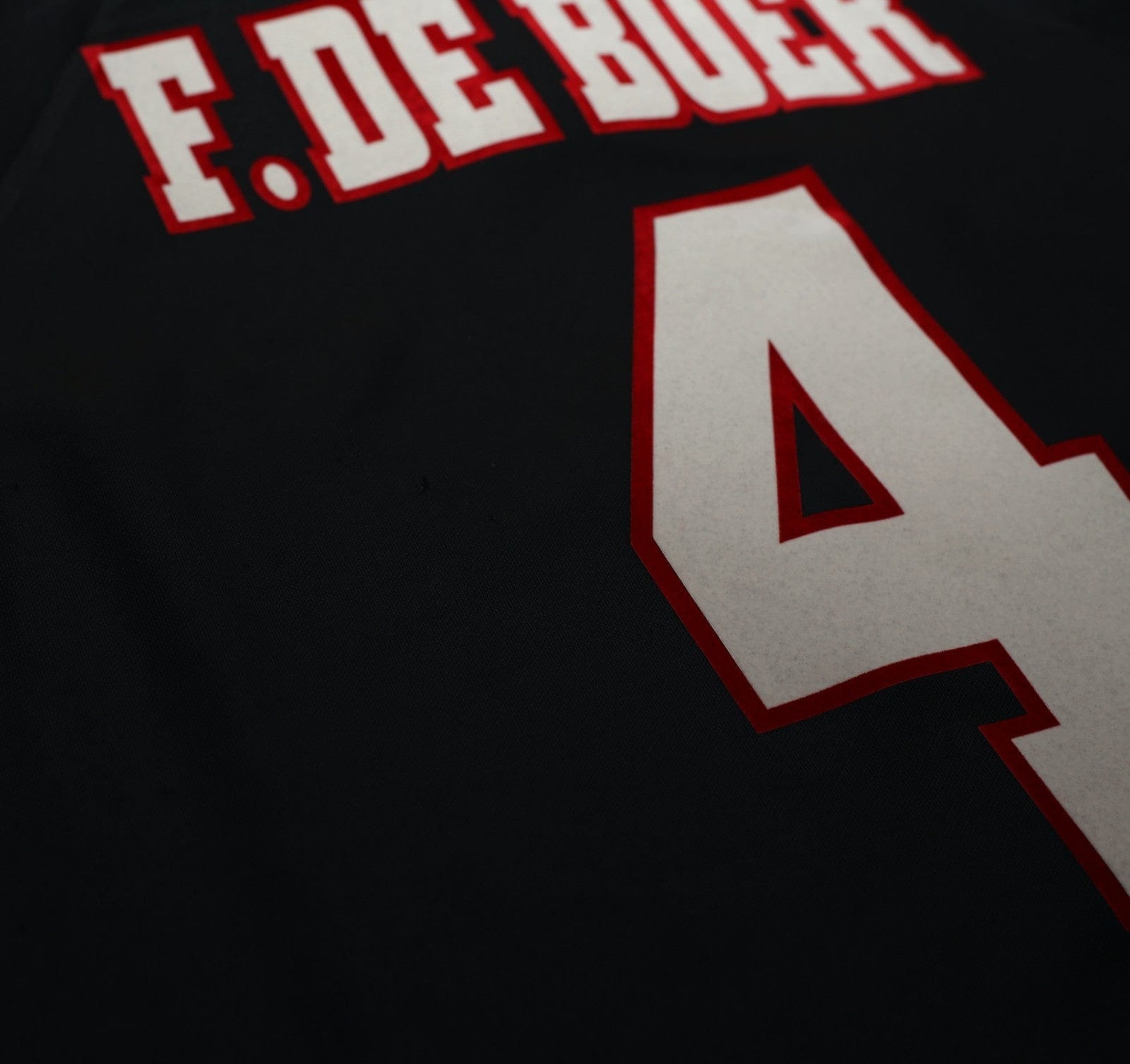 1998/99 DE BOER #4 Ajax Vintage Umbro Away Football Shirt (L)