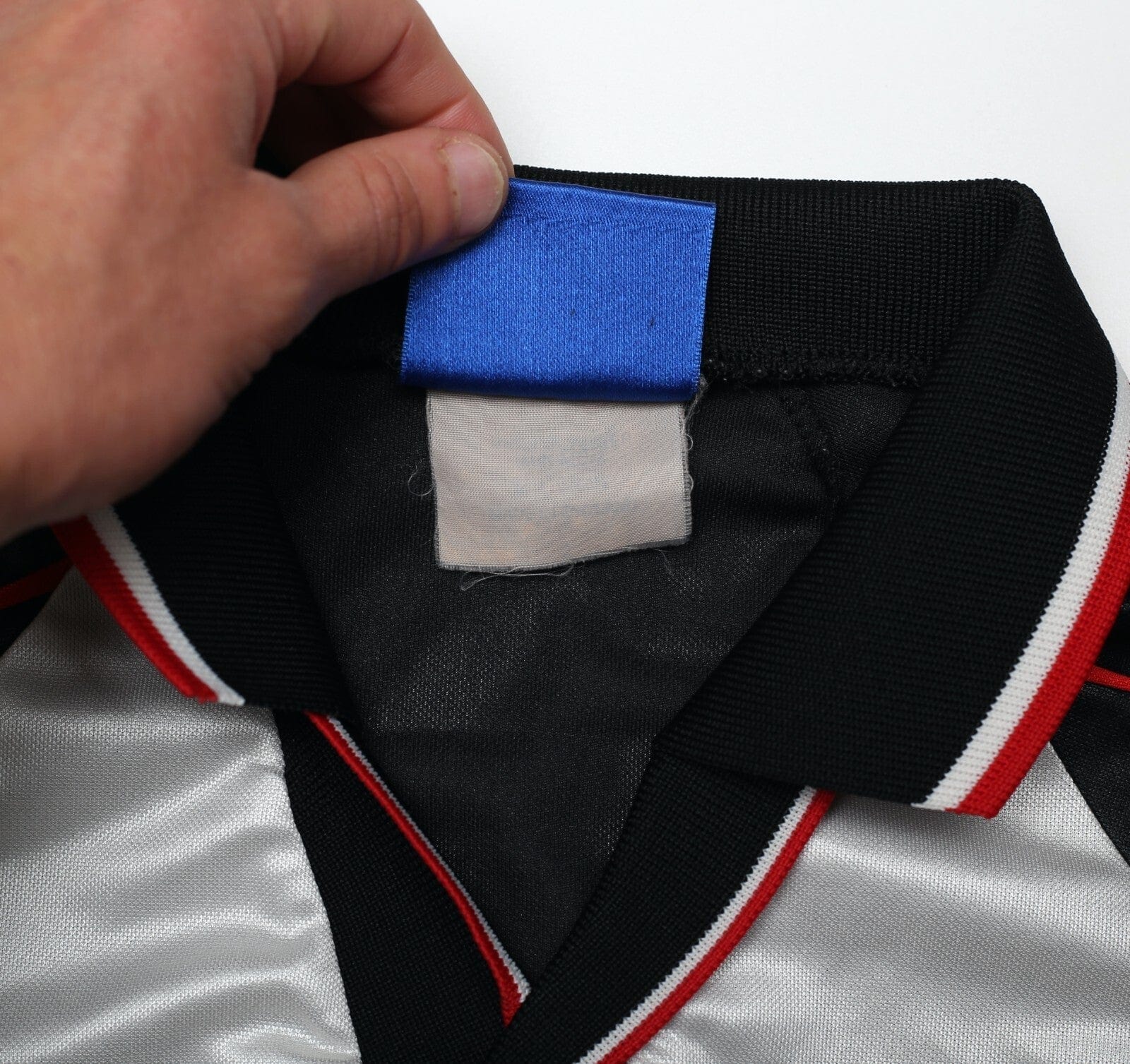 1998/99 DE BOER #4 Ajax Vintage Umbro Away Football Shirt (M)