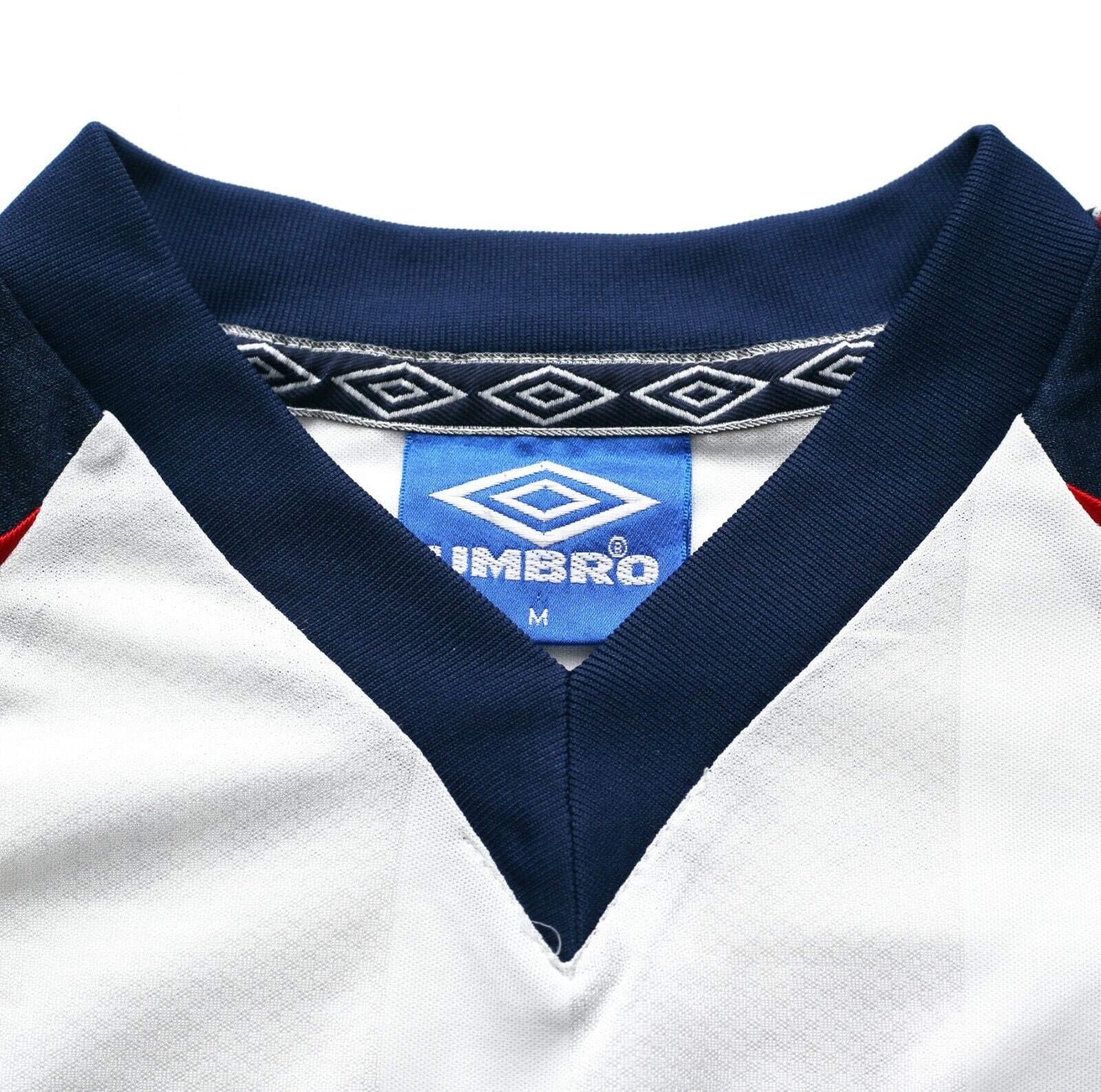 1998/99 ENGLAND Vintage Umbro Football Training Shirt (M) World Cup 1998