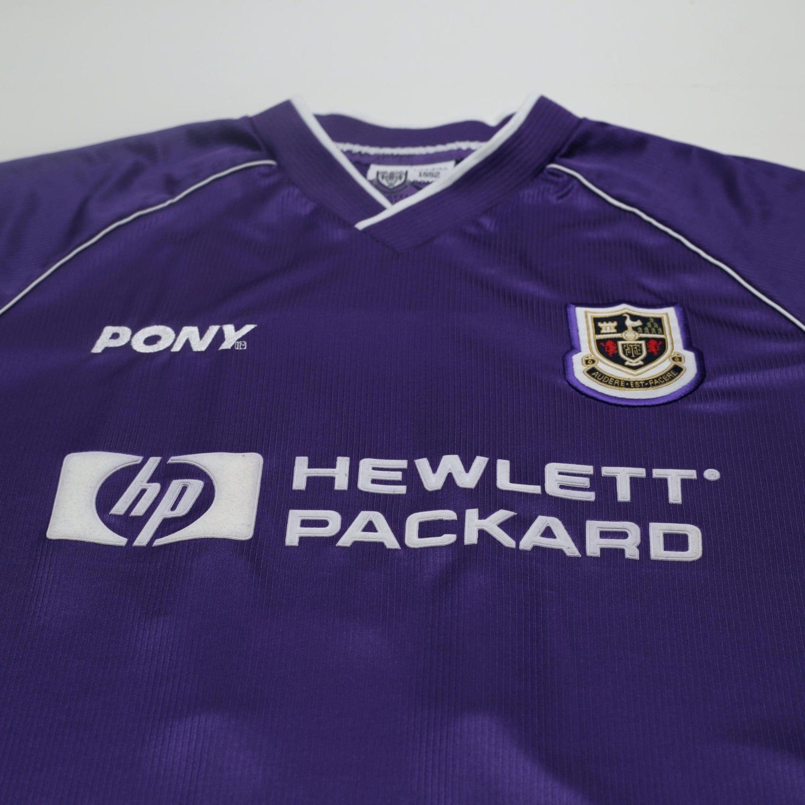 1998/99 Ginola #14 Tottenham Hotspur Vintage PONY Away Football Shirt (XL)