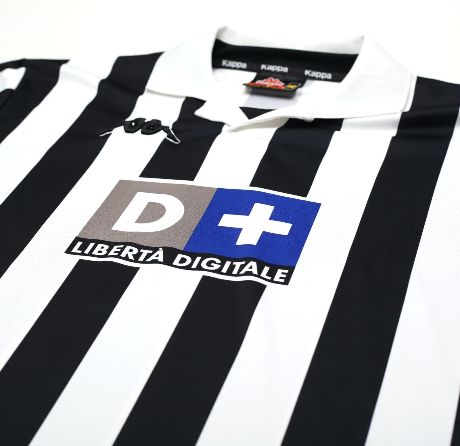 1998/99 HENRY #6 Juventus Vintage Kappa Home Football Shirt Jersey (XL)