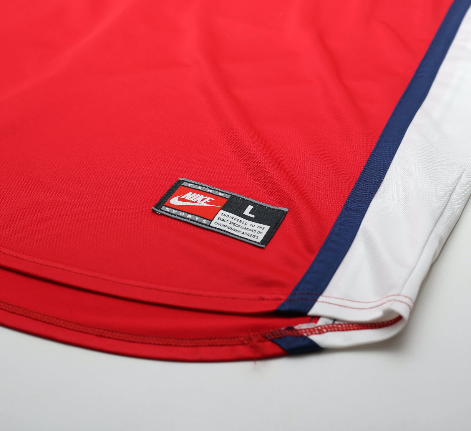 1998/99 KANU #25 Arsenal Nike European Home Football Shirt (L)