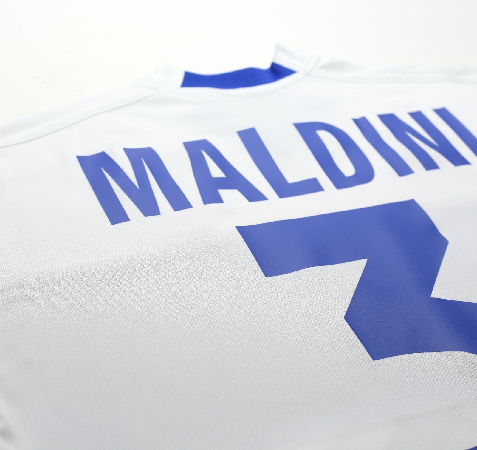 1998/99 MALDINI #3 Italy Vintage Kappa Away Football Shirt (L)