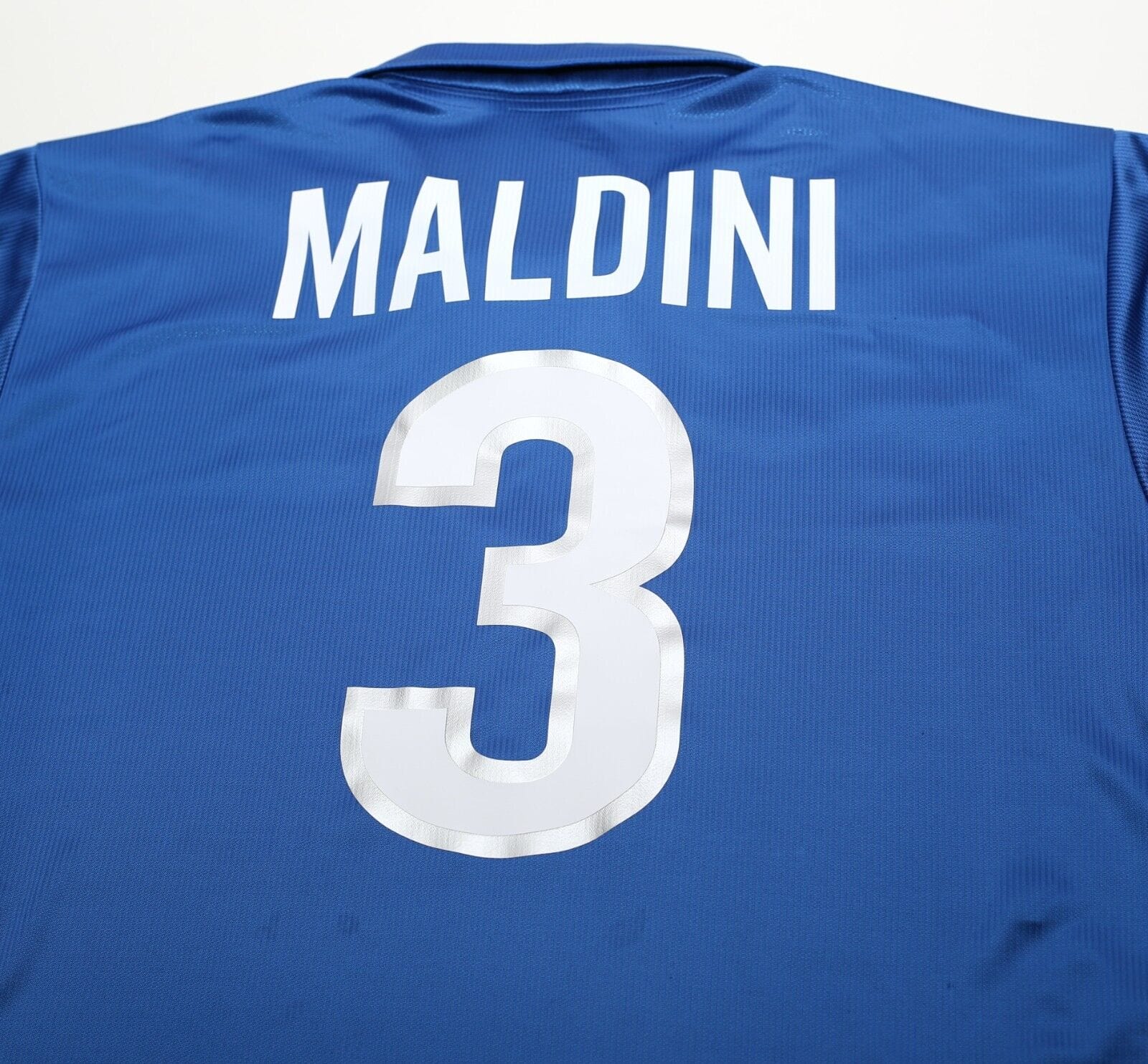 1998/99 MALDINI #3 Italy Vintage Nike Home Football Shirt (XL) WC 98