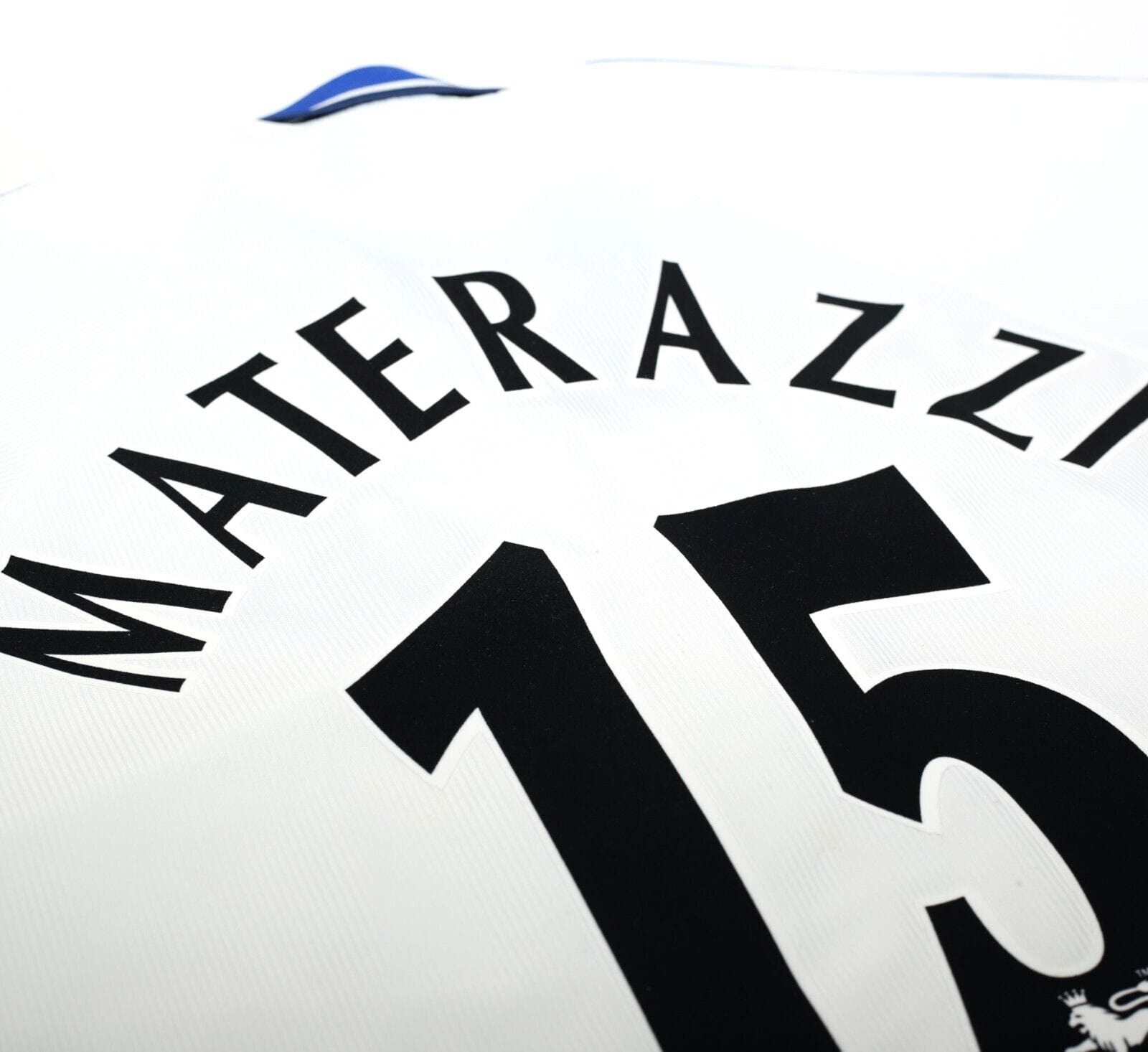 1998/99 MATERAZZI #15 Everton Vintage Umbro Away Football Shirt (XL) Italy Inter