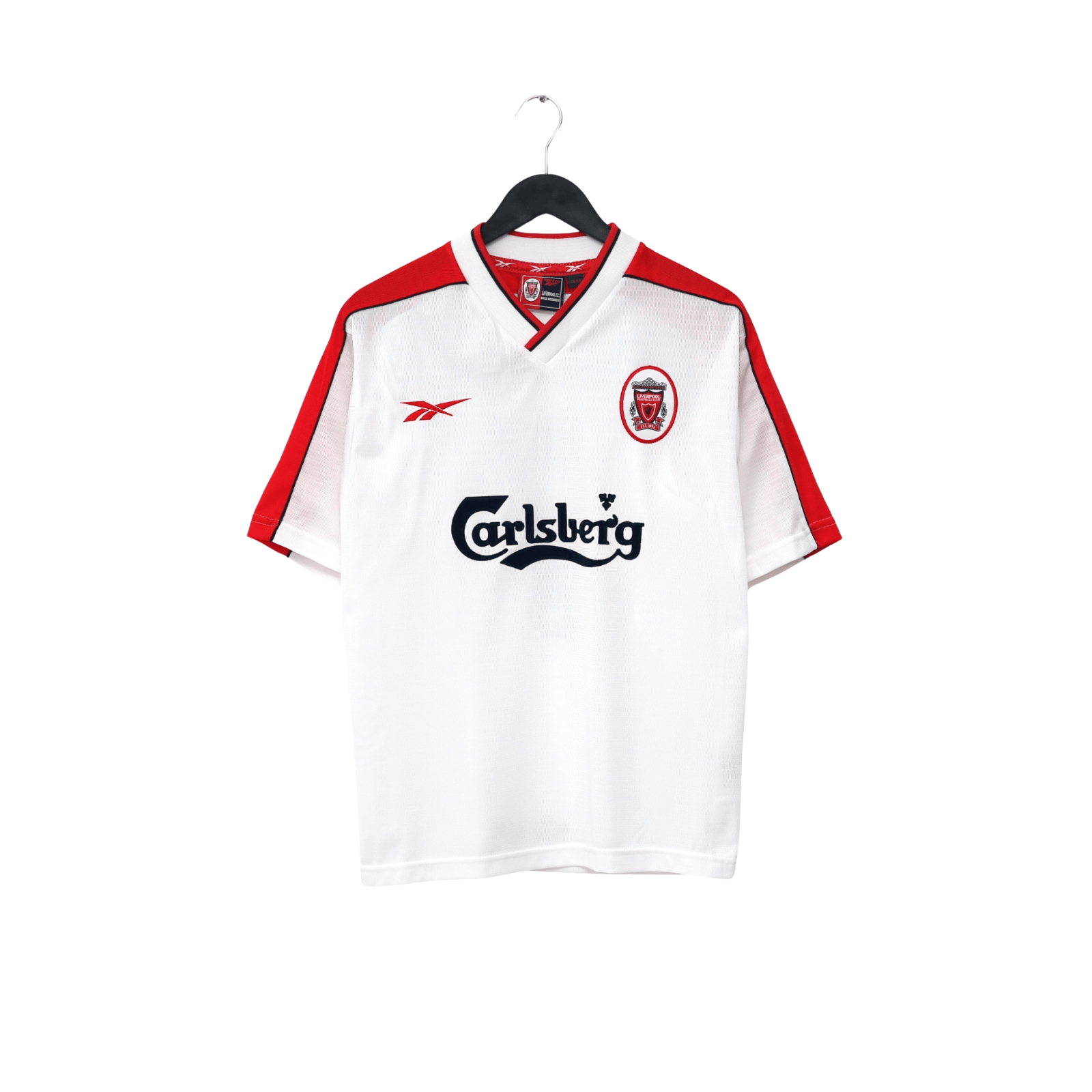 1998/99 McManaman #7 Liverpool Vintage Reebok Away Football Shirt (S) 34/36