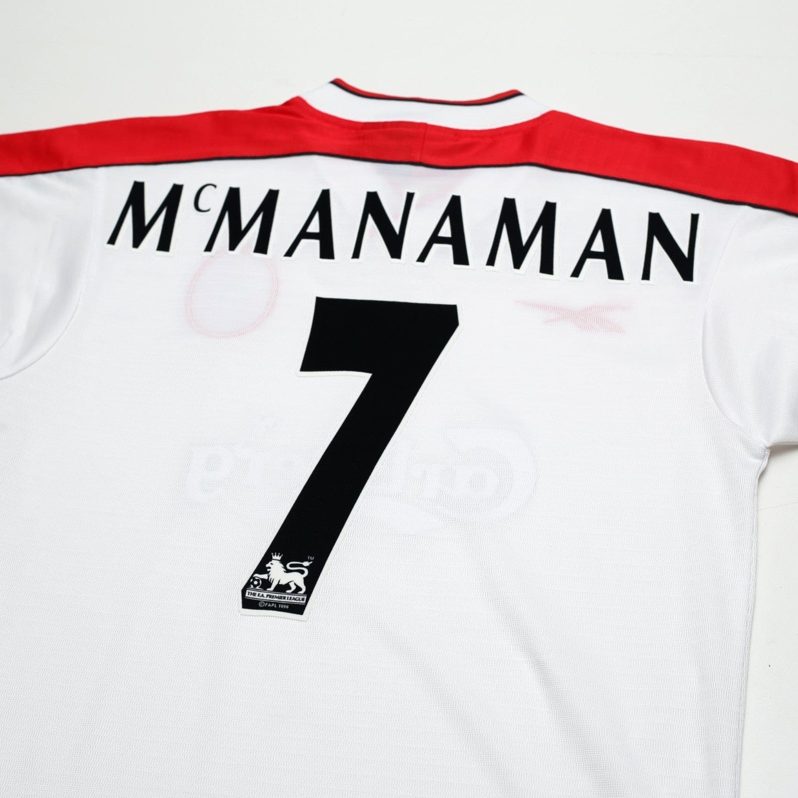 1998/99 McManaman #7 Liverpool Vintage Reebok Away Football Shirt (S) 34/36