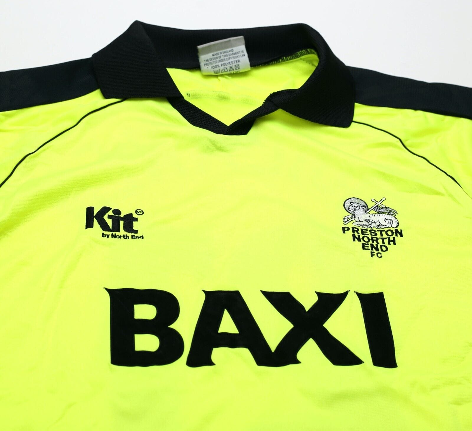 1998/99 MOILANEN #1 Preston North End MATCH WORN GK Football Shirt (XL) Finland