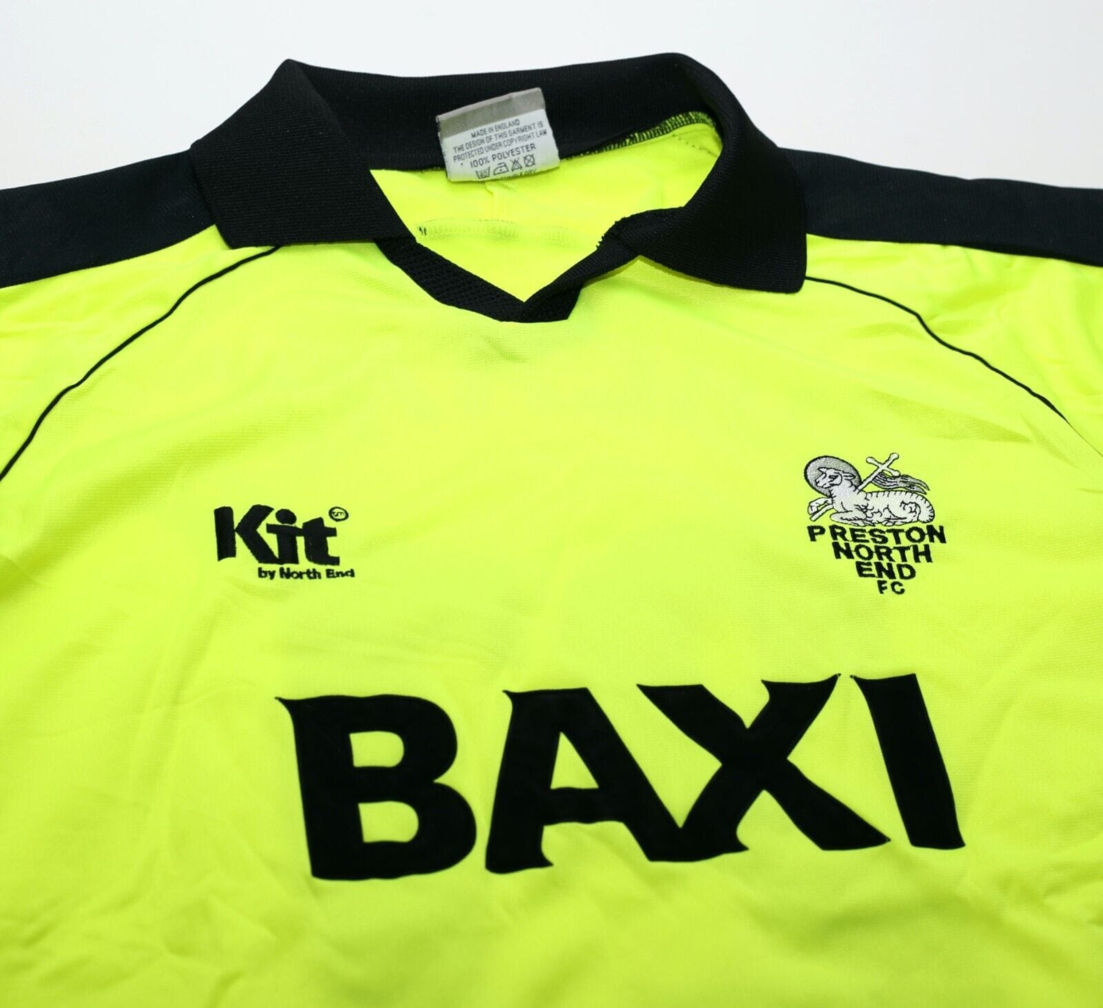 1998/99 MOILANEN #1 Preston North End MATCH WORN GK Football Shirt (XL) Finland