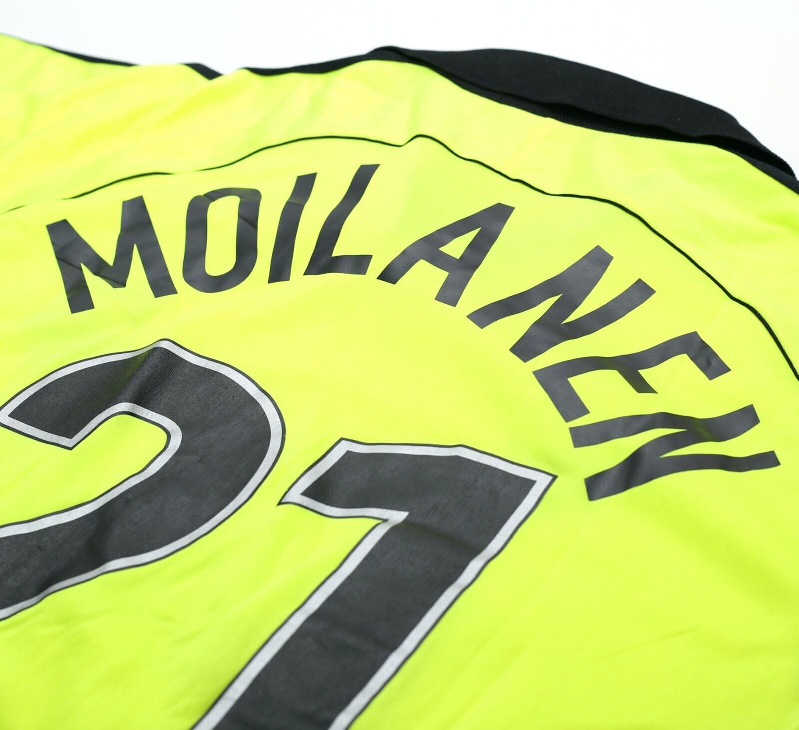 1998/99 MOILANEN #1 Preston North End MATCH WORN GK Football Shirt (XL) Finland